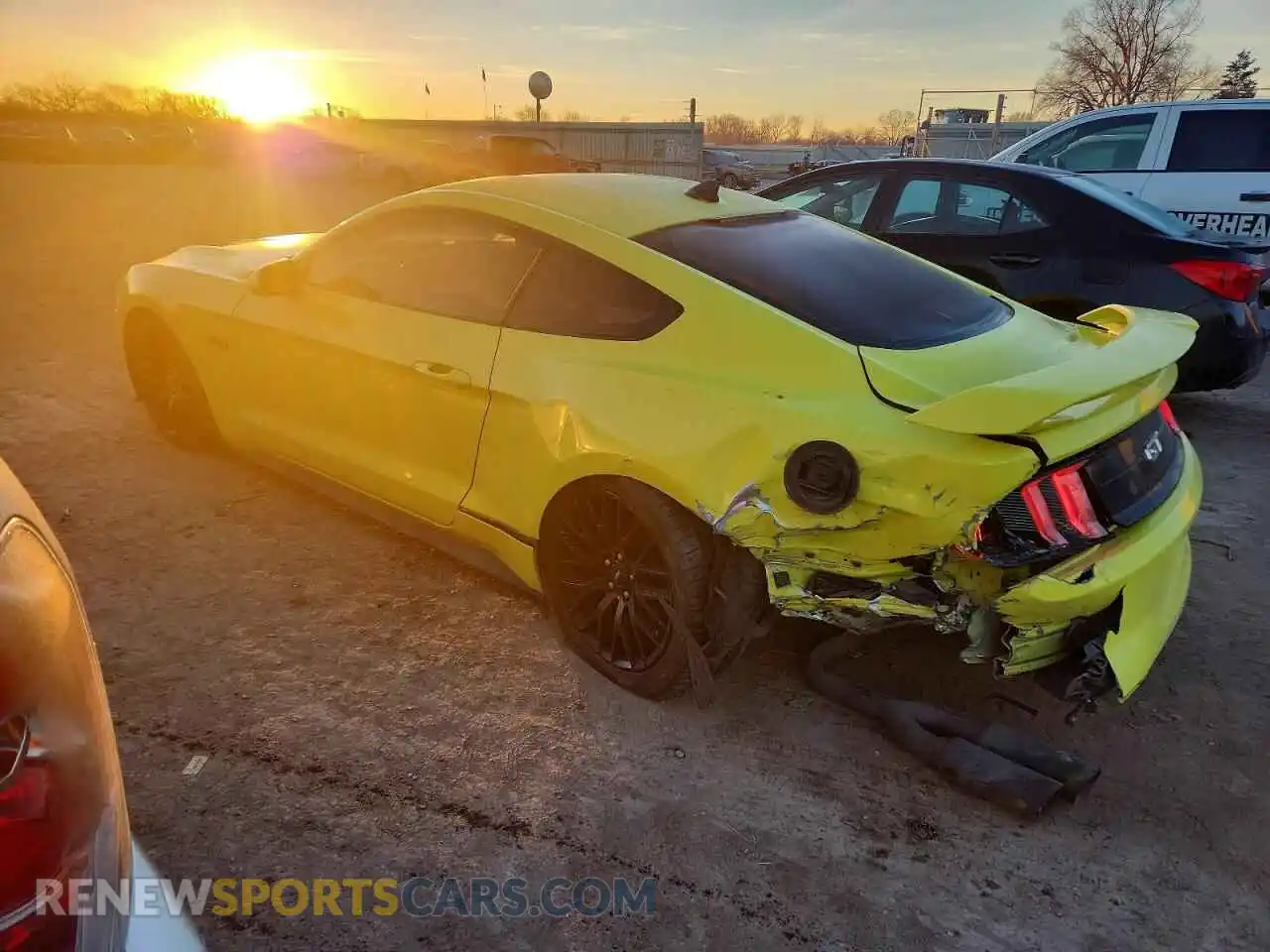 2 Photograph of a damaged car 1FA6P8CF6M5103443 FORD MUSTANG 2021
