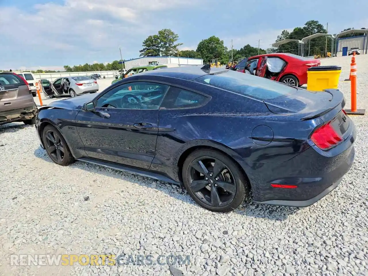 2 Photograph of a damaged car 1FA6P8CF6M5113194 FORD MUSTANG 2021