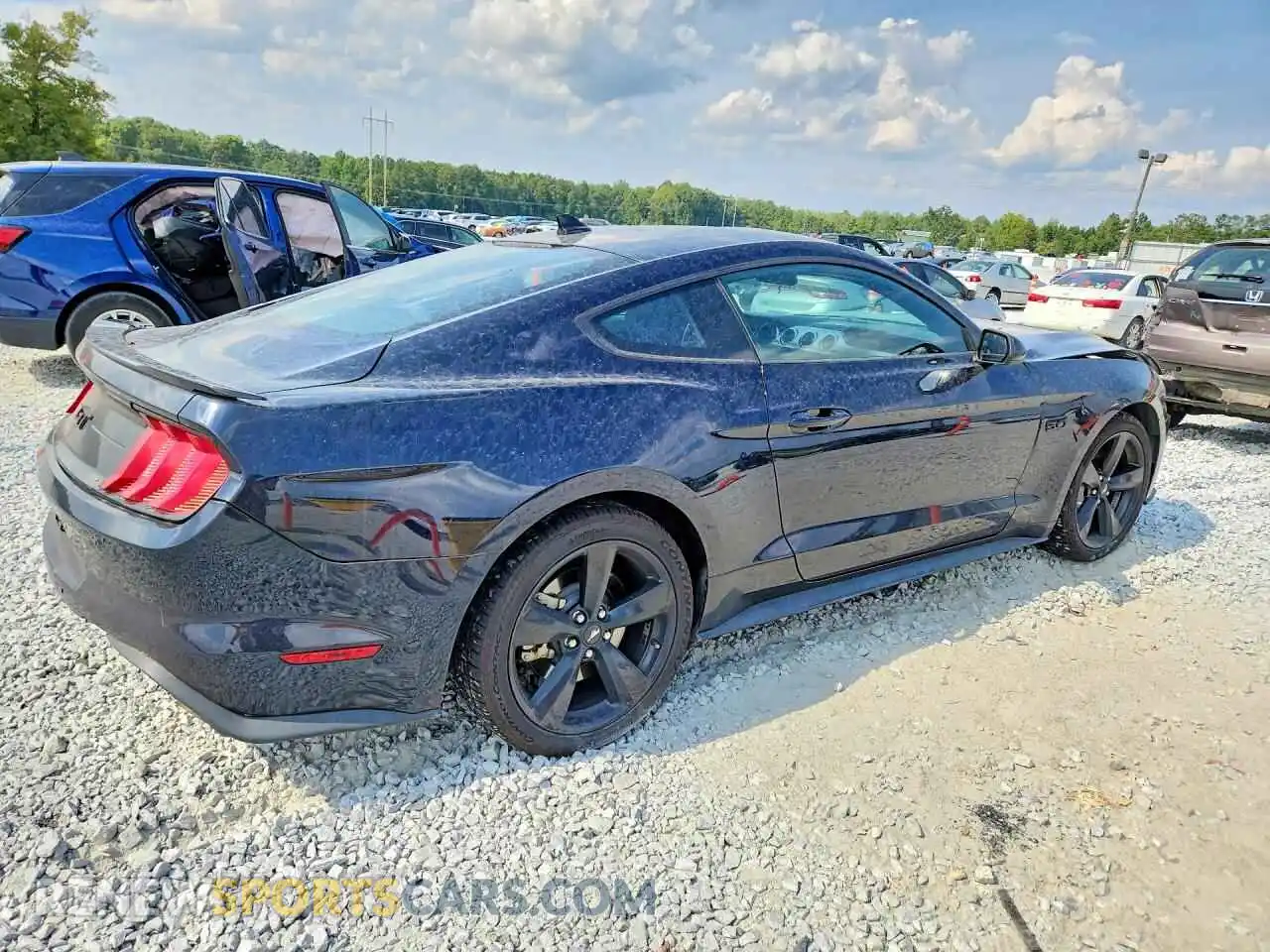 3 Photograph of a damaged car 1FA6P8CF6M5113194 FORD MUSTANG 2021