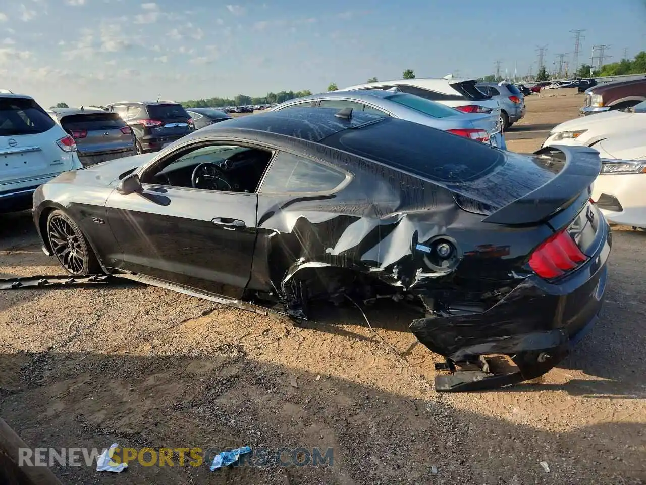 2 Photograph of a damaged car 1FA6P8CF6M5114541 FORD MUSTANG 2021