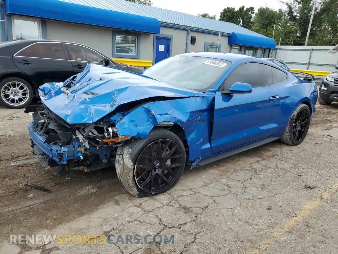 1 Photograph of a damaged car 1FA6P8CF6M5119562 FORD MUSTANG 2021