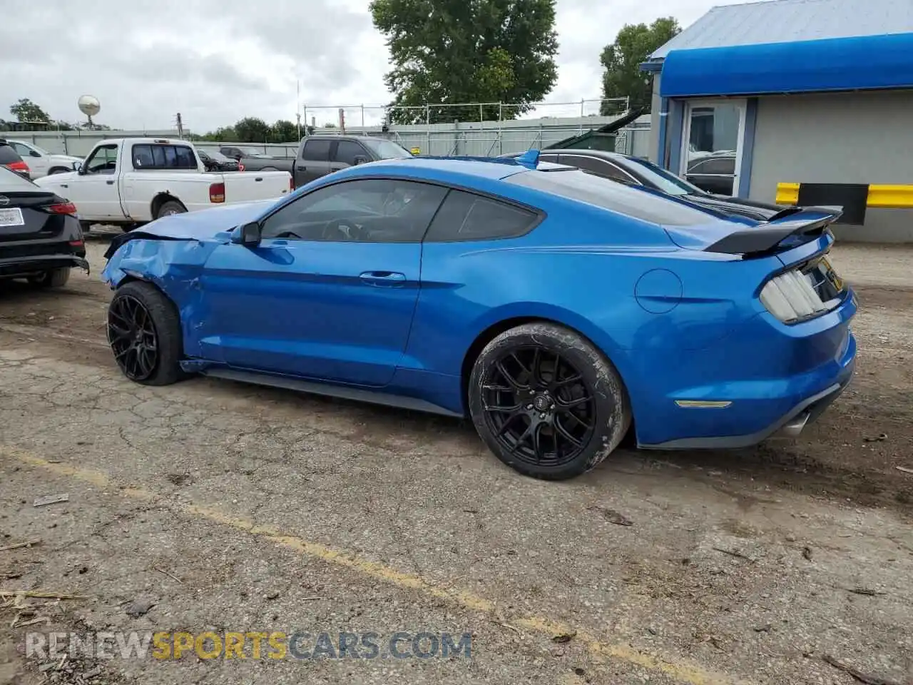 2 Photograph of a damaged car 1FA6P8CF6M5119562 FORD MUSTANG 2021