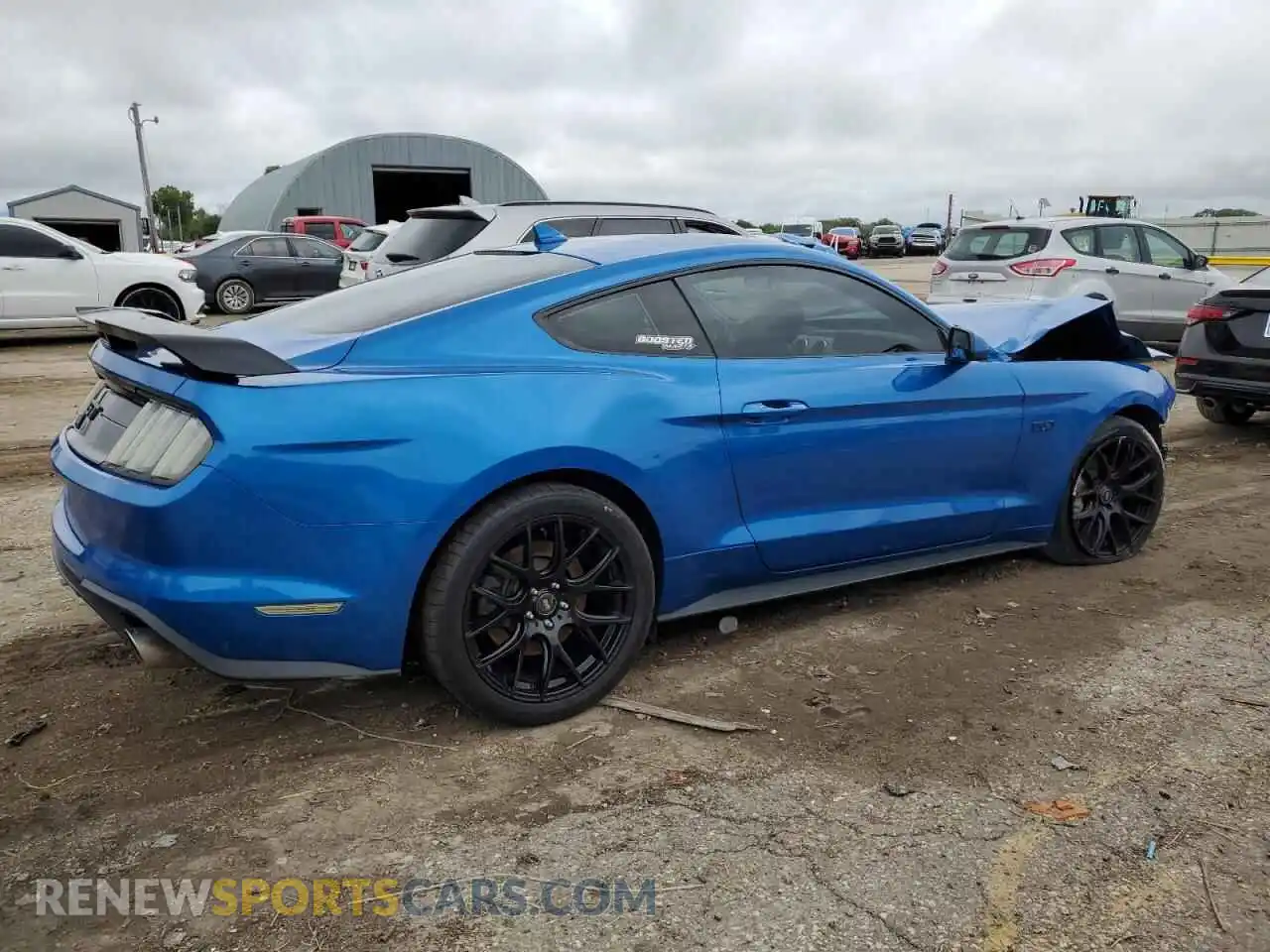 3 Photograph of a damaged car 1FA6P8CF6M5119562 FORD MUSTANG 2021