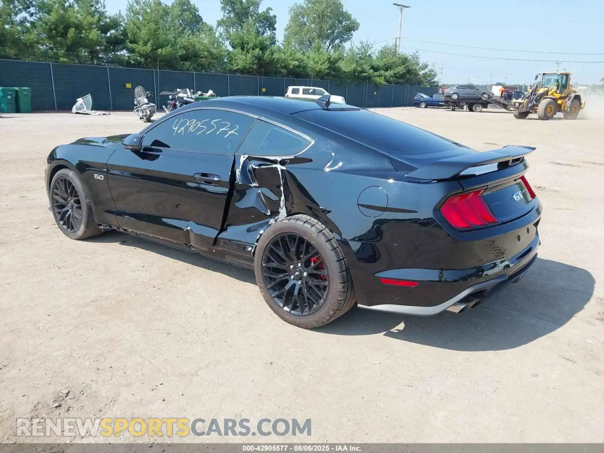 3 Photograph of a damaged car 1FA6P8CF6M5125832 FORD MUSTANG 2021