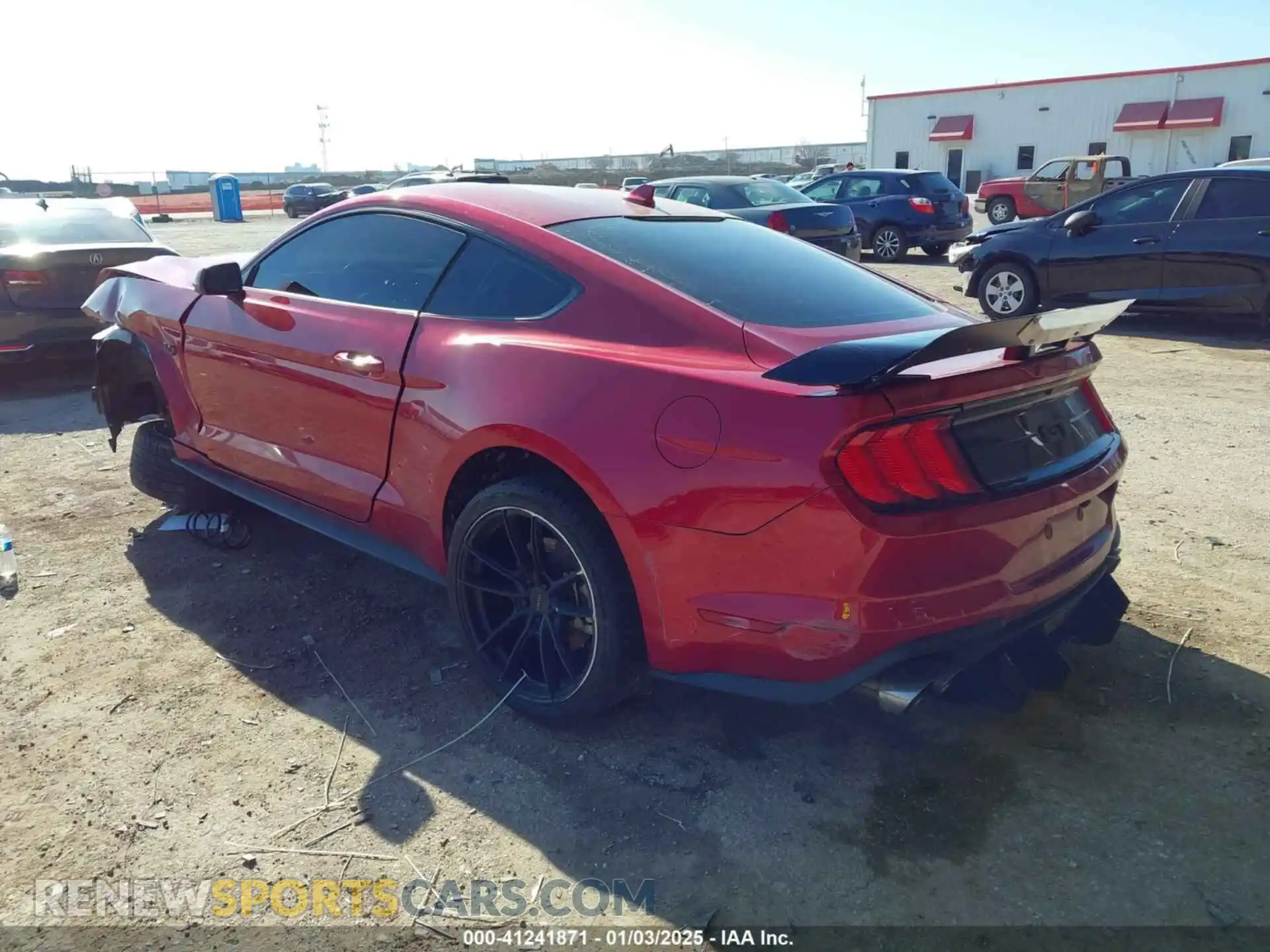 3 Photograph of a damaged car 1FA6P8CF6M5140346 FORD MUSTANG 2021