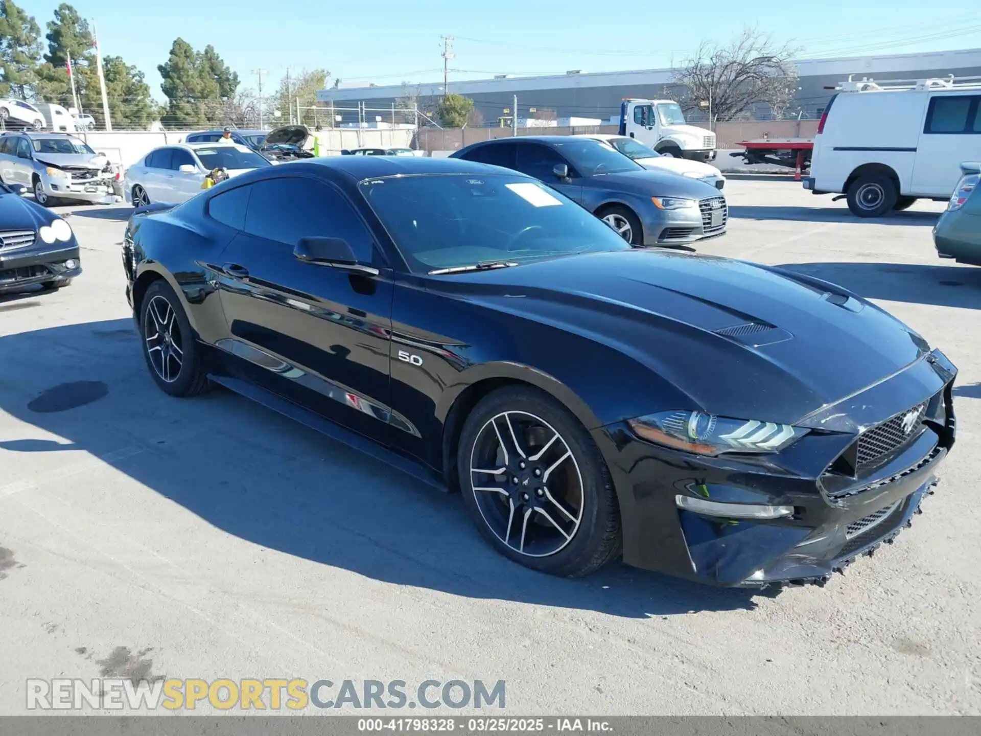 1 Photograph of a damaged car 1FA6P8CF6M5149175 FORD MUSTANG 2021