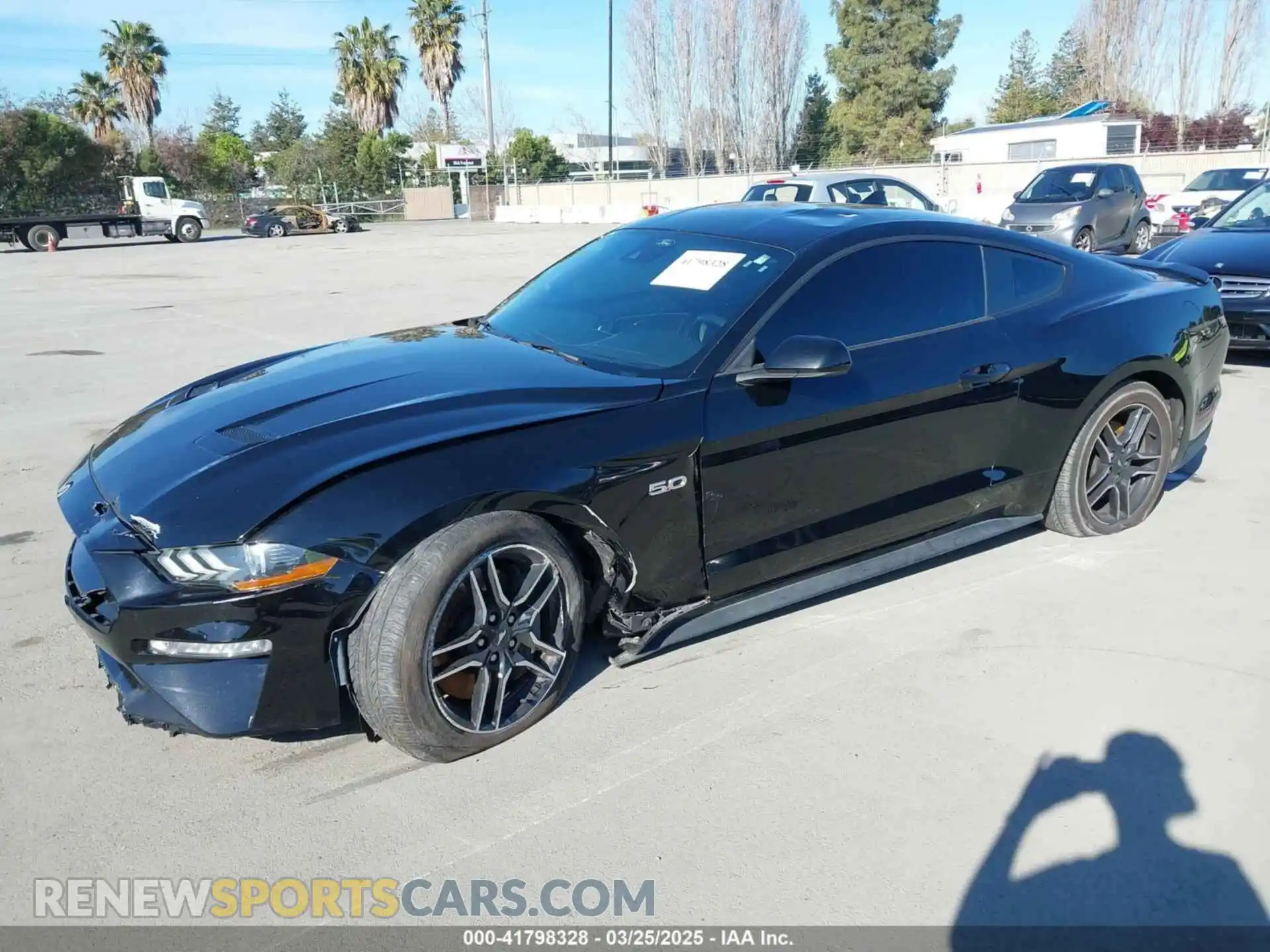 2 Photograph of a damaged car 1FA6P8CF6M5149175 FORD MUSTANG 2021