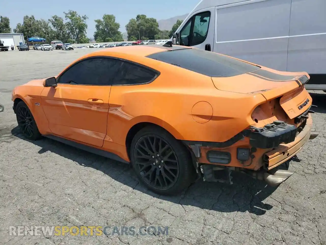 2 Photograph of a damaged car 1FA6P8CF6M5156675 FORD MUSTANG 2021