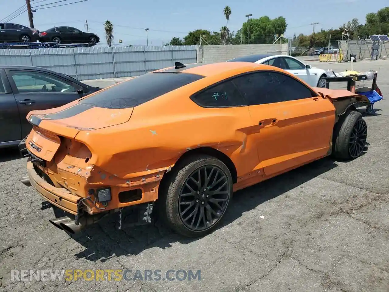 3 Photograph of a damaged car 1FA6P8CF6M5156675 FORD MUSTANG 2021