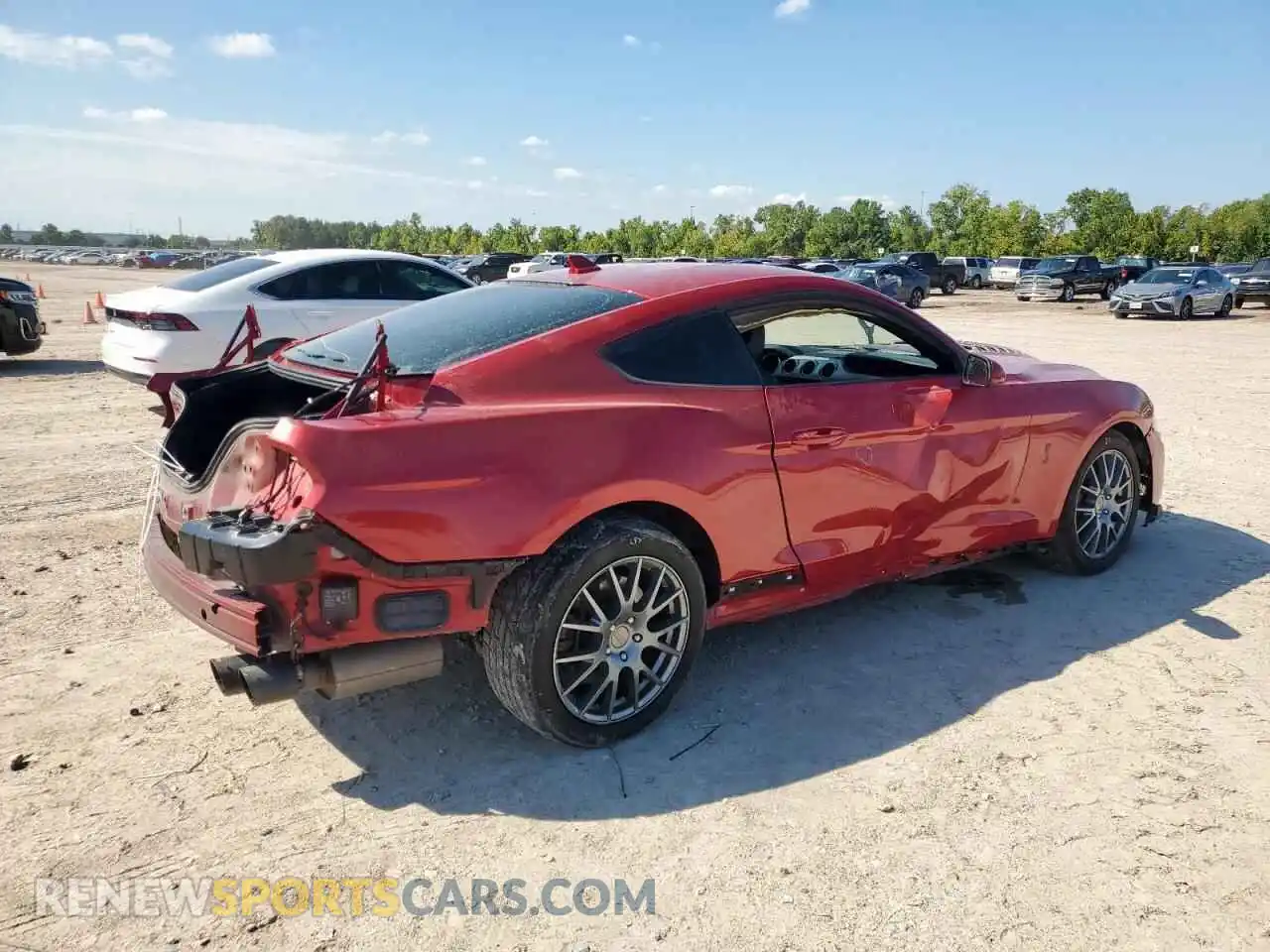 3 Photograph of a damaged car 1FA6P8CF7M5110045 FORD MUSTANG 2021