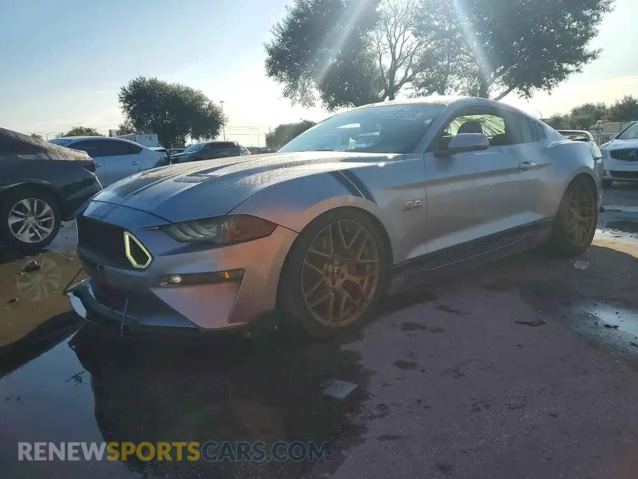 1 fotografías del automóvil dañado 1FA6P8CF7M5151128 FORD MUSTANG 2021