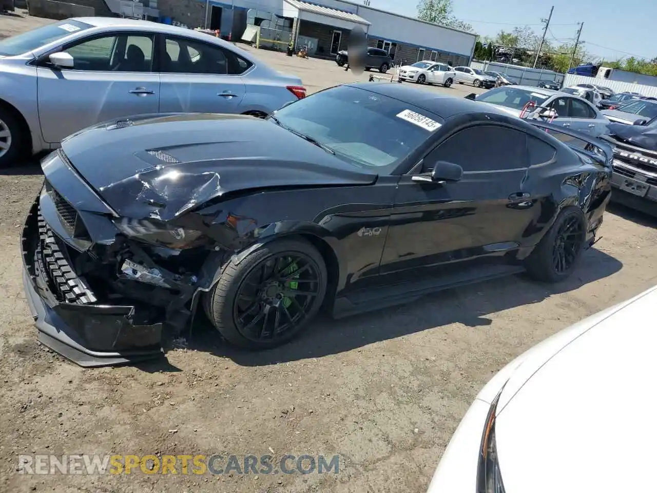 1 Photograph of a damaged car 1FA6P8CF7M5153039 FORD MUSTANG 2021