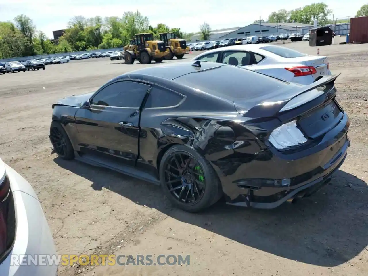 2 Photograph of a damaged car 1FA6P8CF7M5153039 FORD MUSTANG 2021