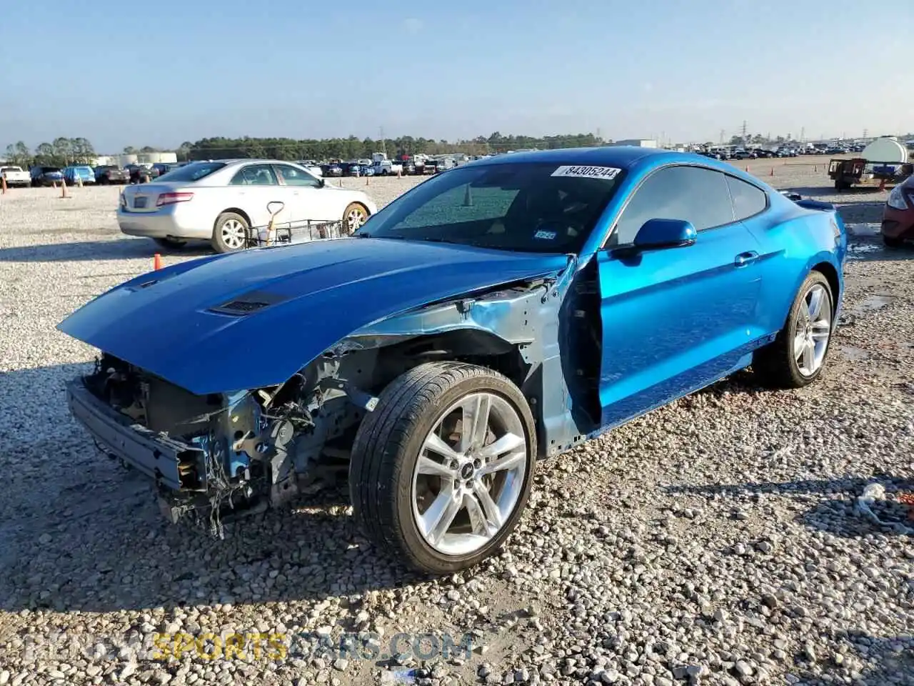 1 Photograph of a damaged car 1FA6P8CF7M5153462 FORD MUSTANG 2021