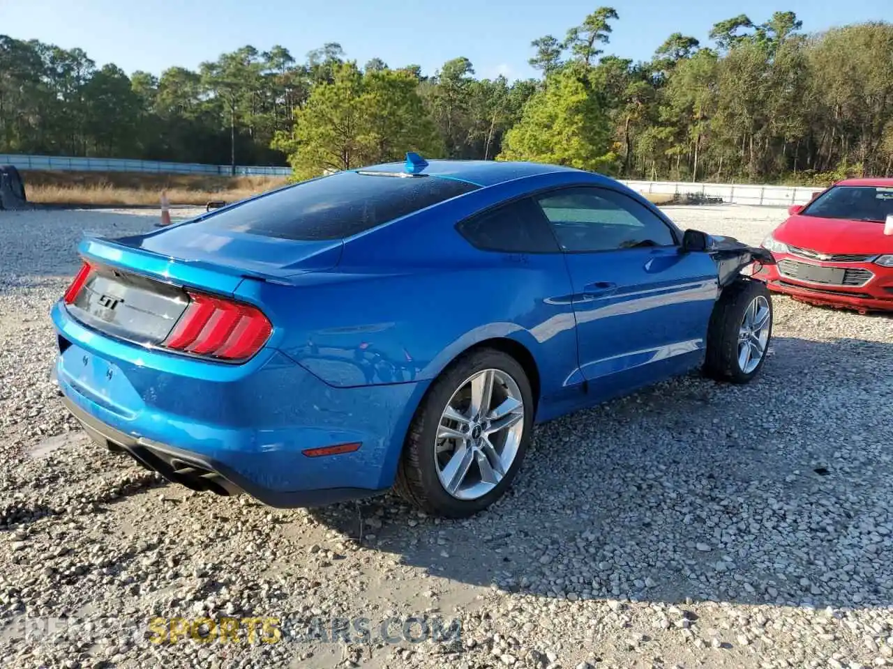 3 Photograph of a damaged car 1FA6P8CF7M5153462 FORD MUSTANG 2021