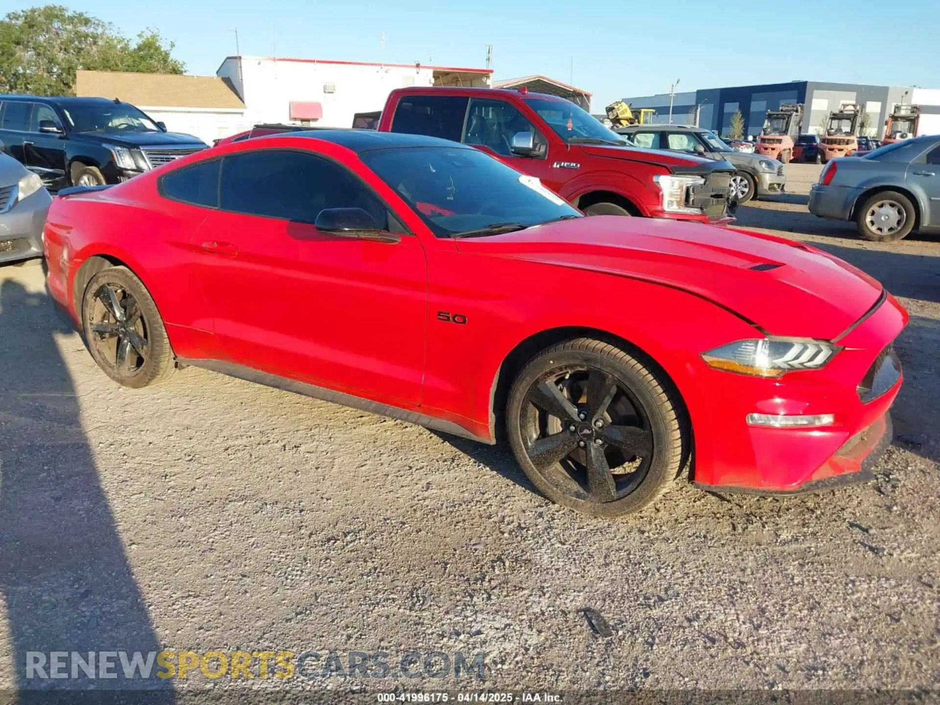 1 Photograph of a damaged car 1FA6P8CF8M5102178 FORD MUSTANG 2021