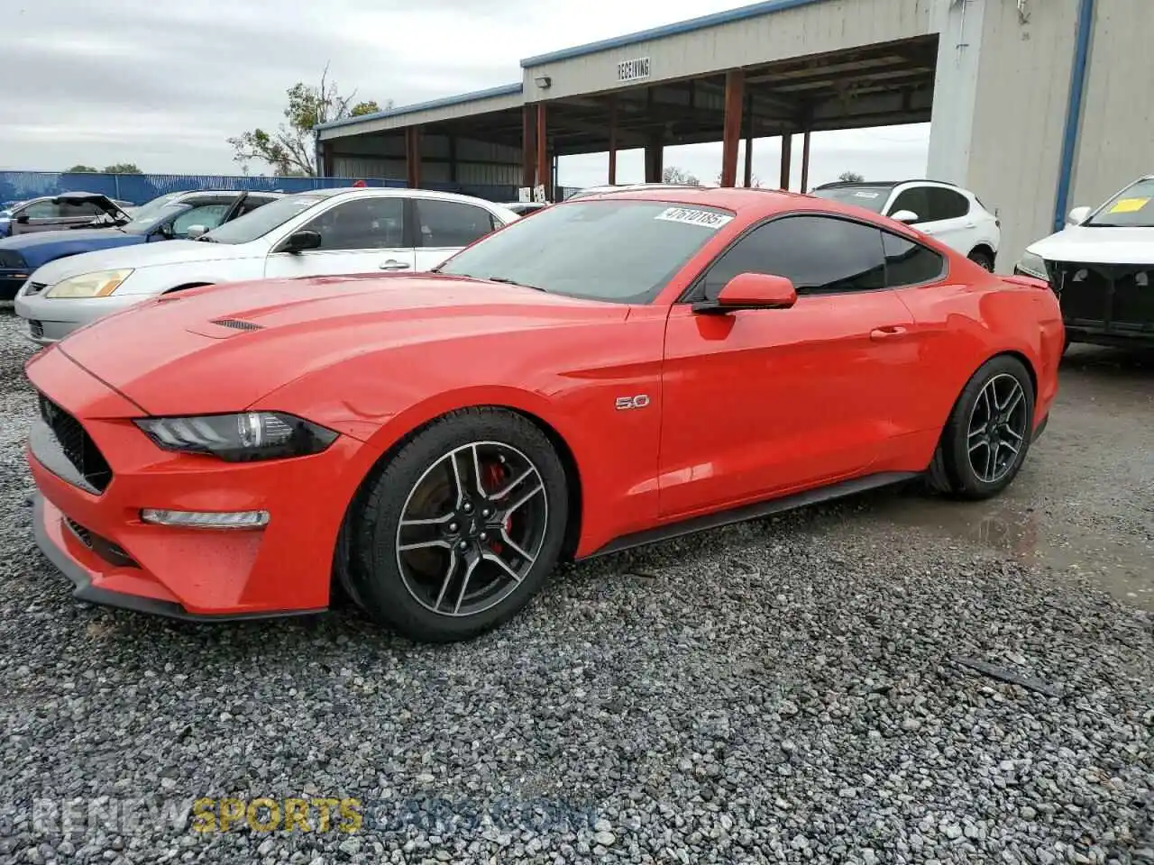 1 Photograph of a damaged car 1FA6P8CF8M5116467 FORD MUSTANG 2021