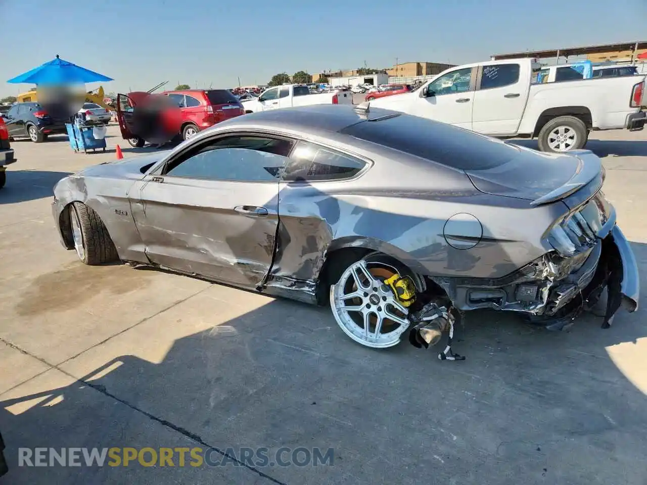2 Photograph of a damaged car 1FA6P8CF8M5119658 FORD MUSTANG 2021