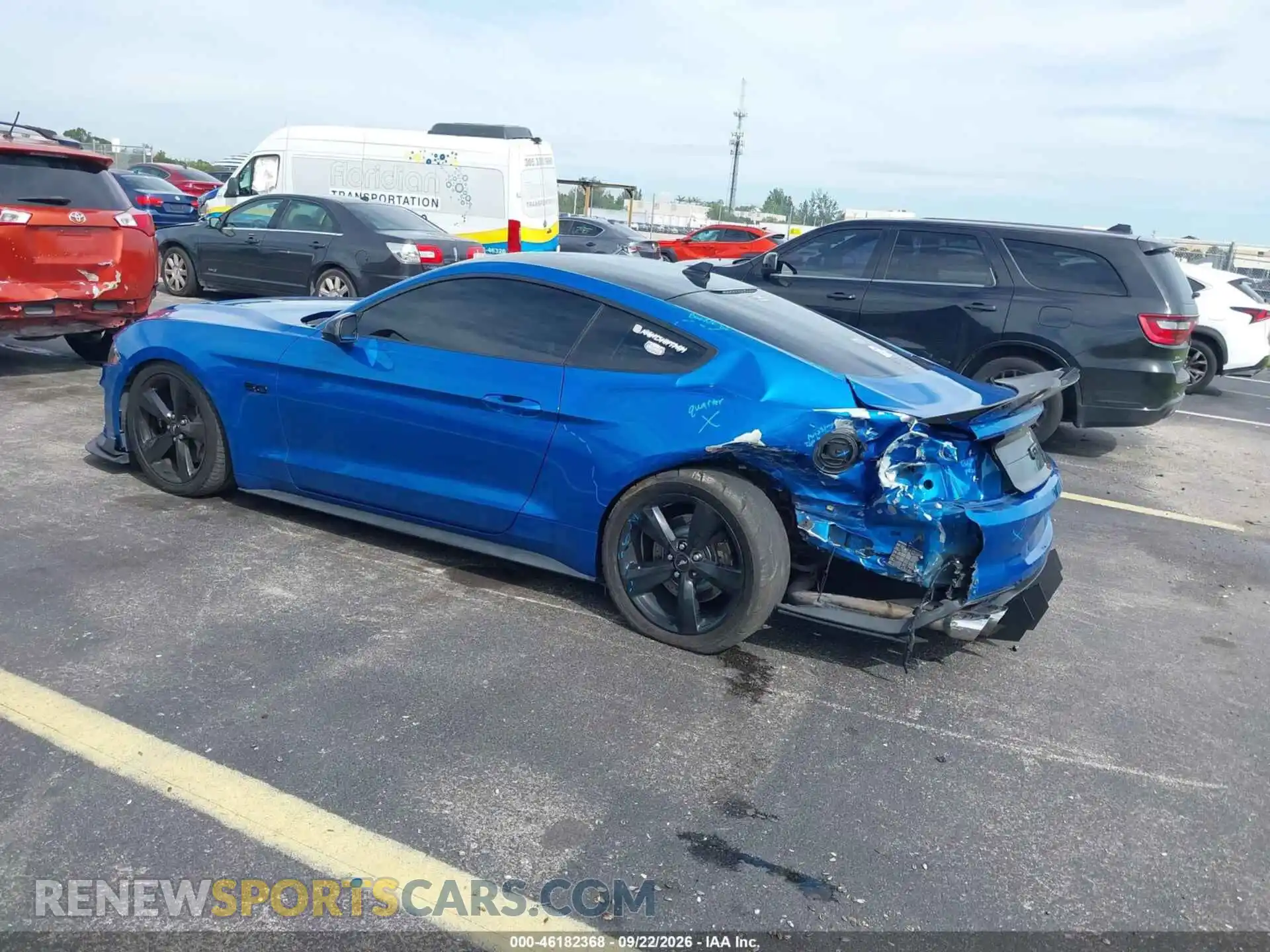 3 Фотография поврежденного автомобиля 1FA6P8CF8M5128392 FORD MUSTANG 2021