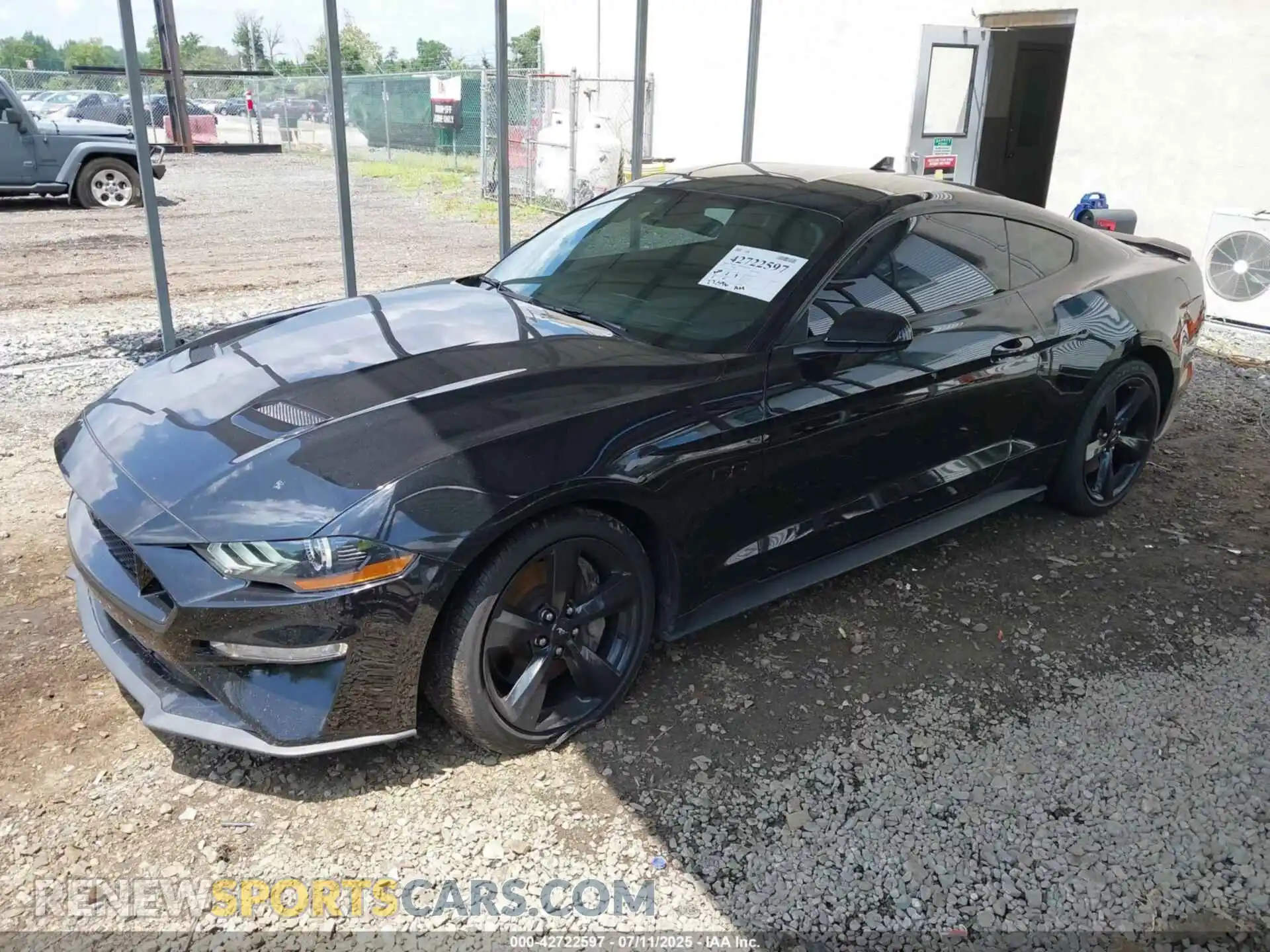 2 Photograph of a damaged car 1FA6P8CF8M5152398 FORD MUSTANG 2021