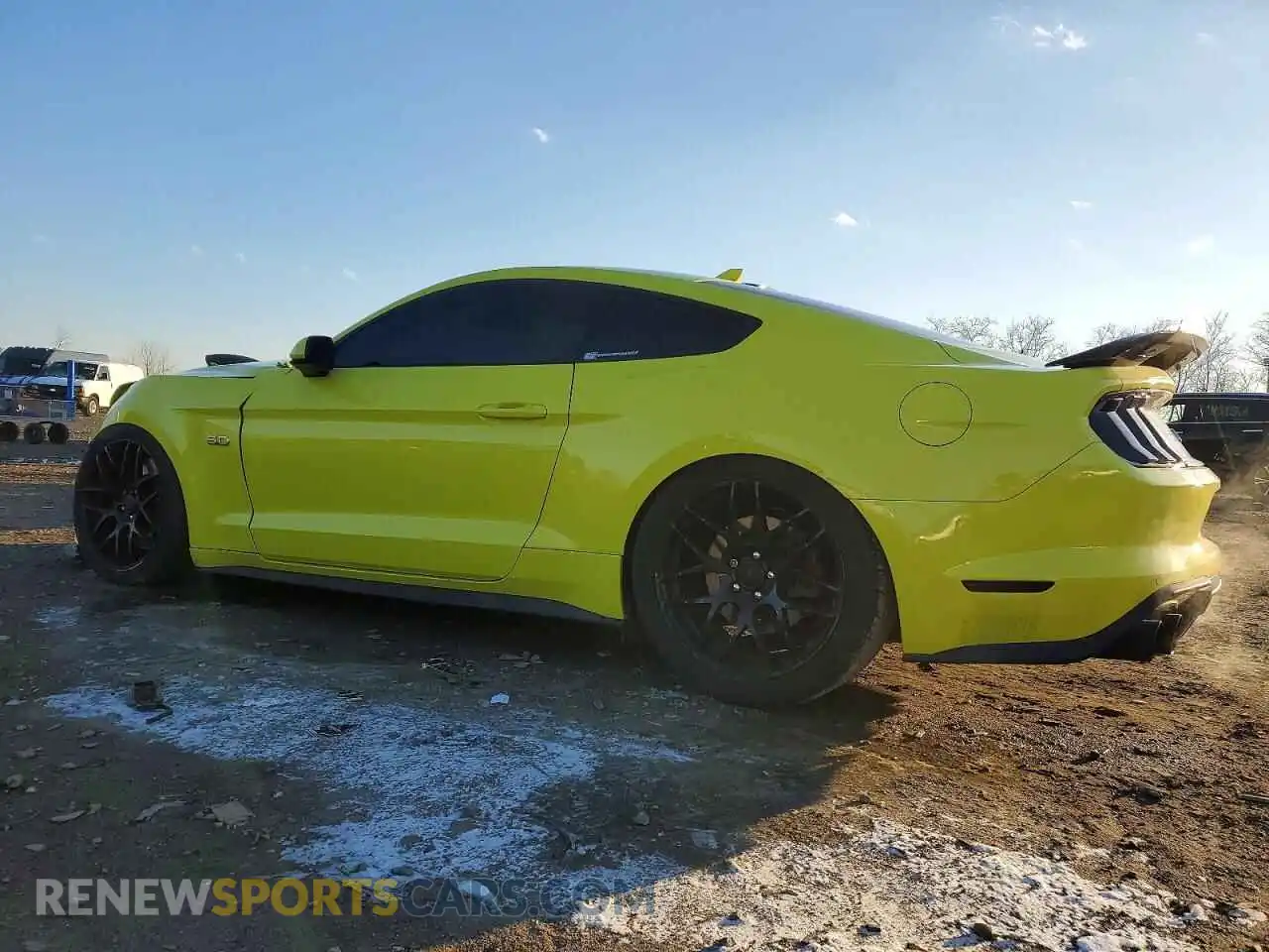 2 Photograph of a damaged car 1FA6P8CF9M5111052 FORD MUSTANG 2021