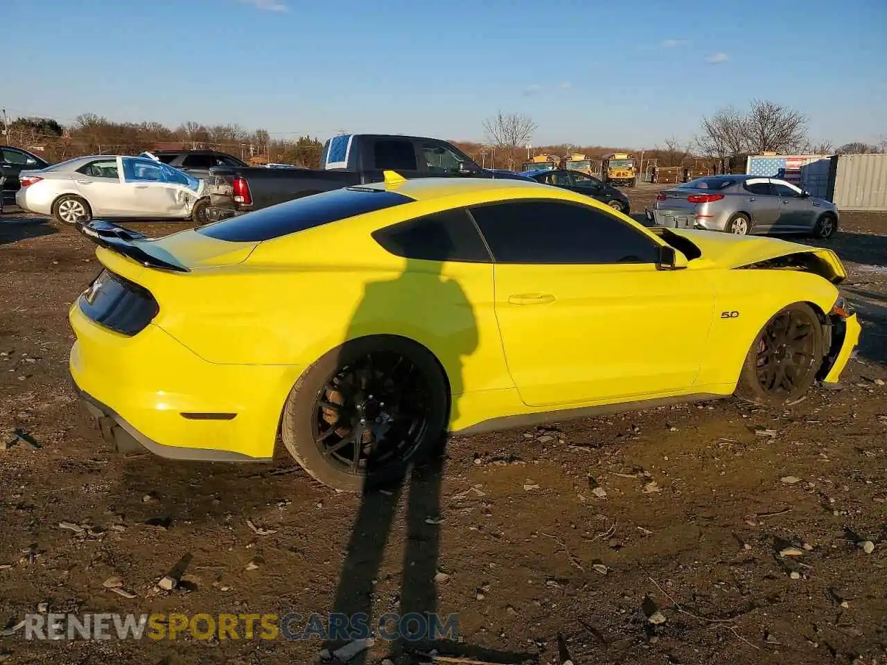 3 Photograph of a damaged car 1FA6P8CF9M5111052 FORD MUSTANG 2021