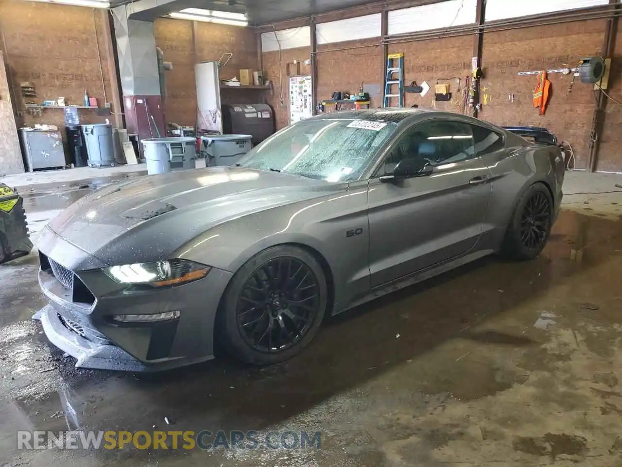 1 Photograph of a damaged car 1FA6P8CF9M5111813 FORD MUSTANG 2021