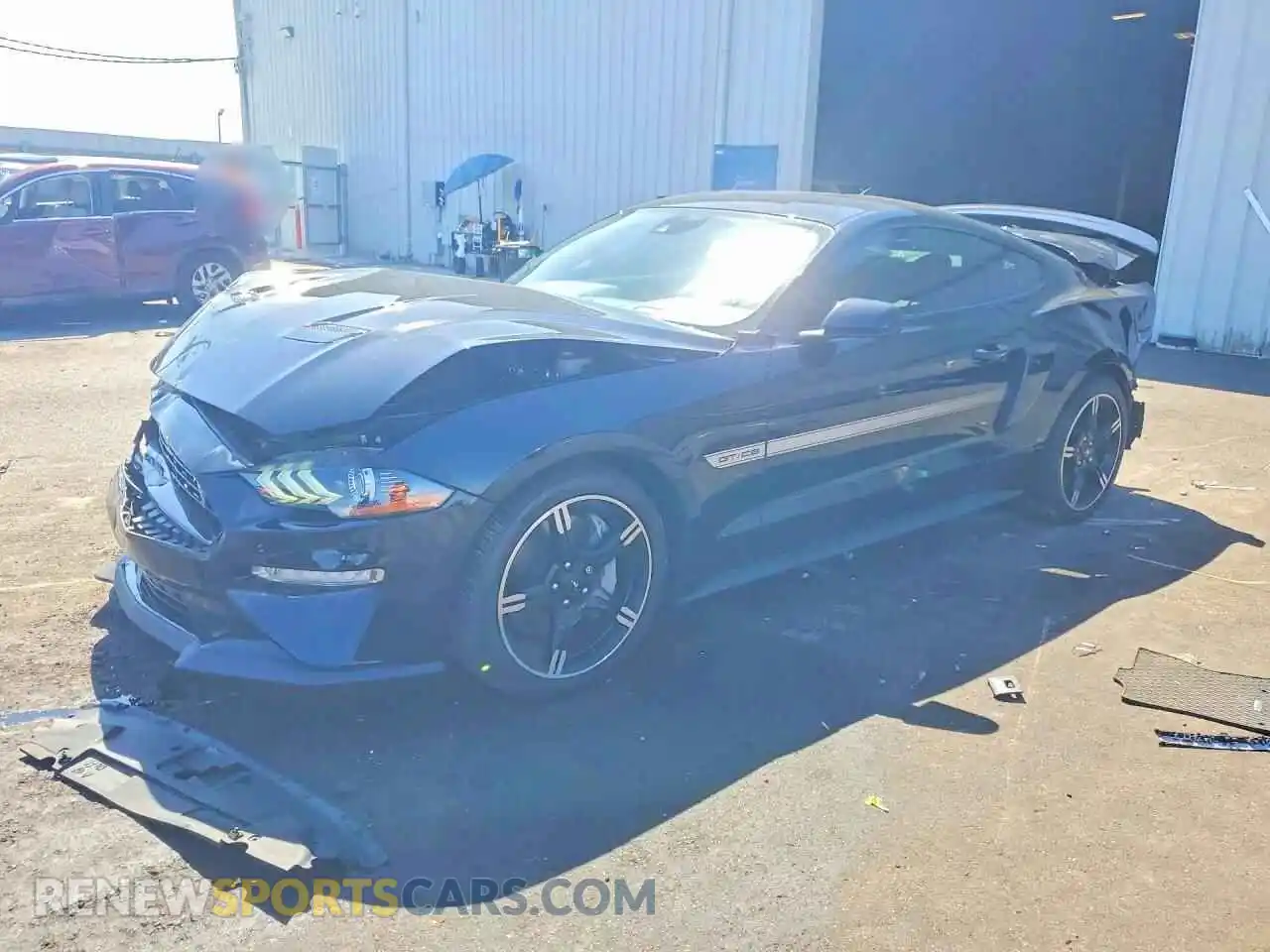 1 Photograph of a damaged car 1FA6P8CF9M5126845 FORD MUSTANG 2021