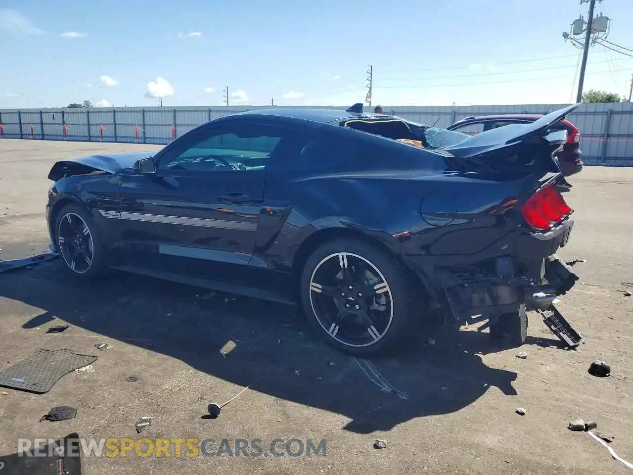2 Photograph of a damaged car 1FA6P8CF9M5126845 FORD MUSTANG 2021
