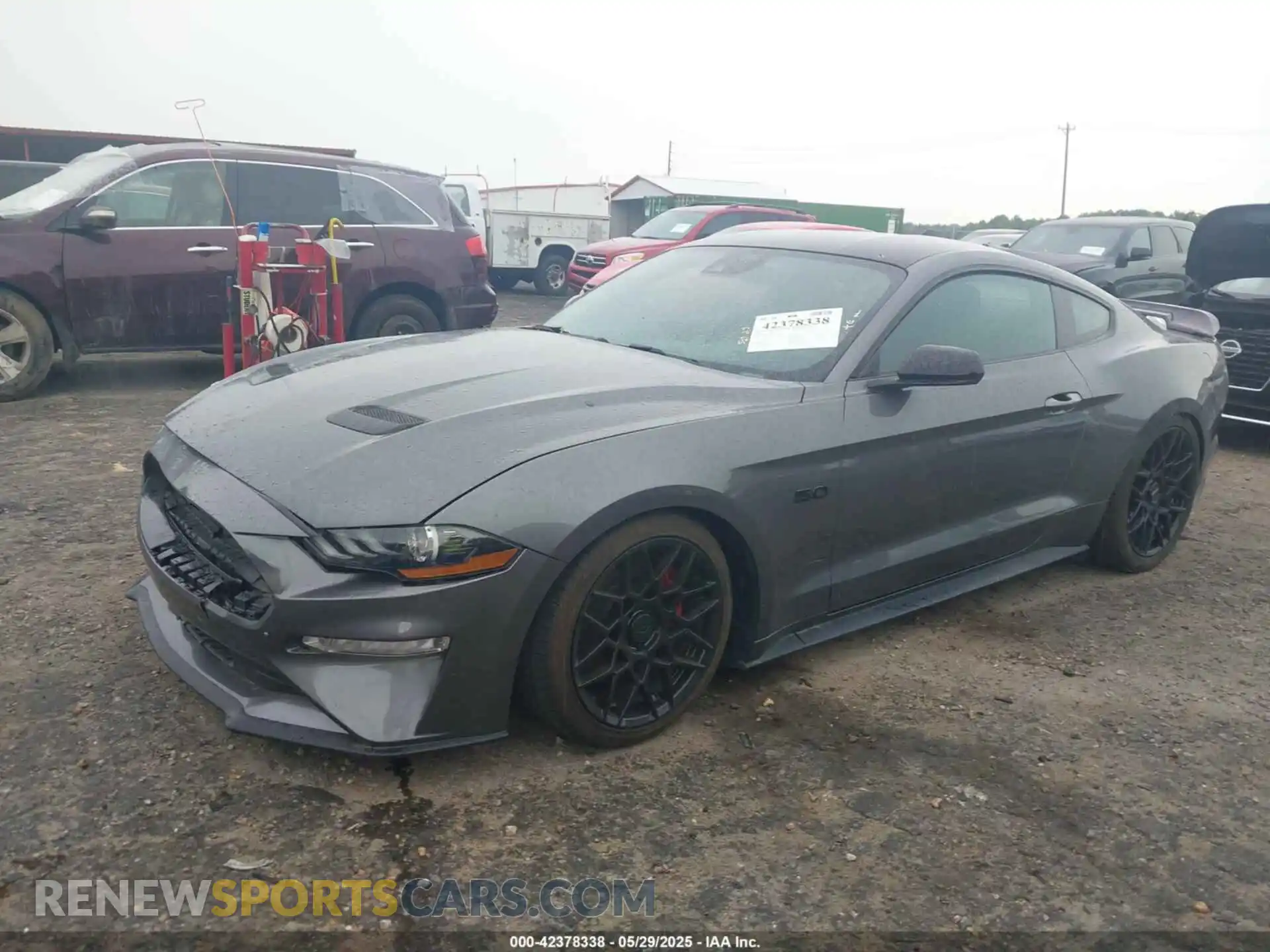 2 Photograph of a damaged car 1FA6P8CF9M5149347 FORD MUSTANG 2021