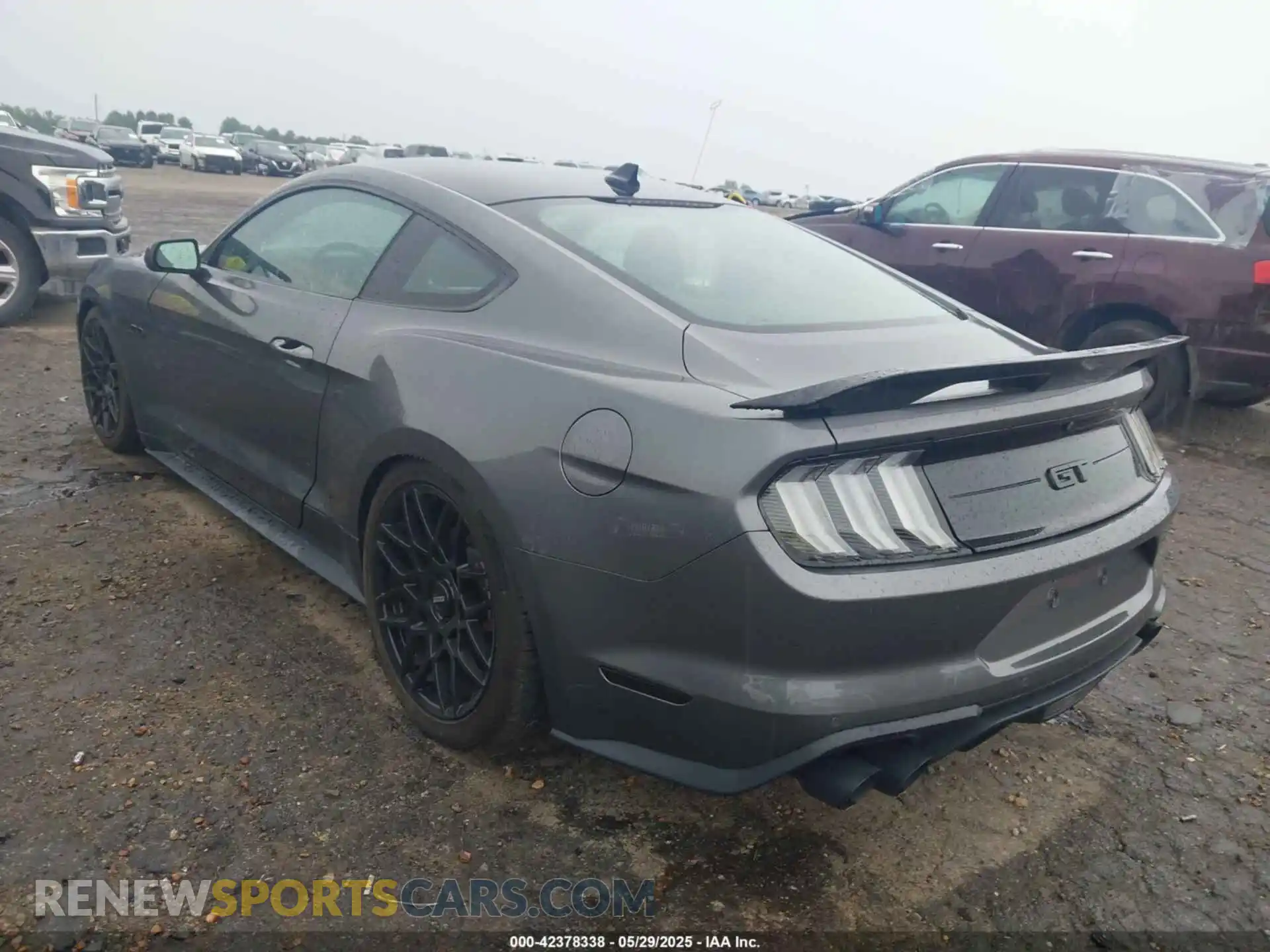 3 Photograph of a damaged car 1FA6P8CF9M5149347 FORD MUSTANG 2021