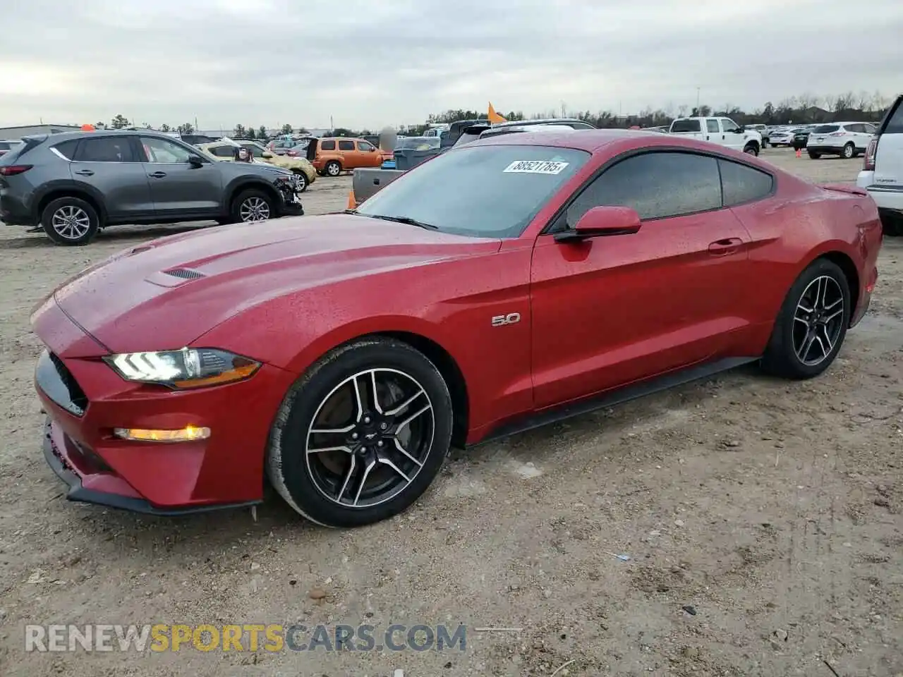 1 Photograph of a damaged car 1FA6P8CF9M5149848 FORD MUSTANG 2021