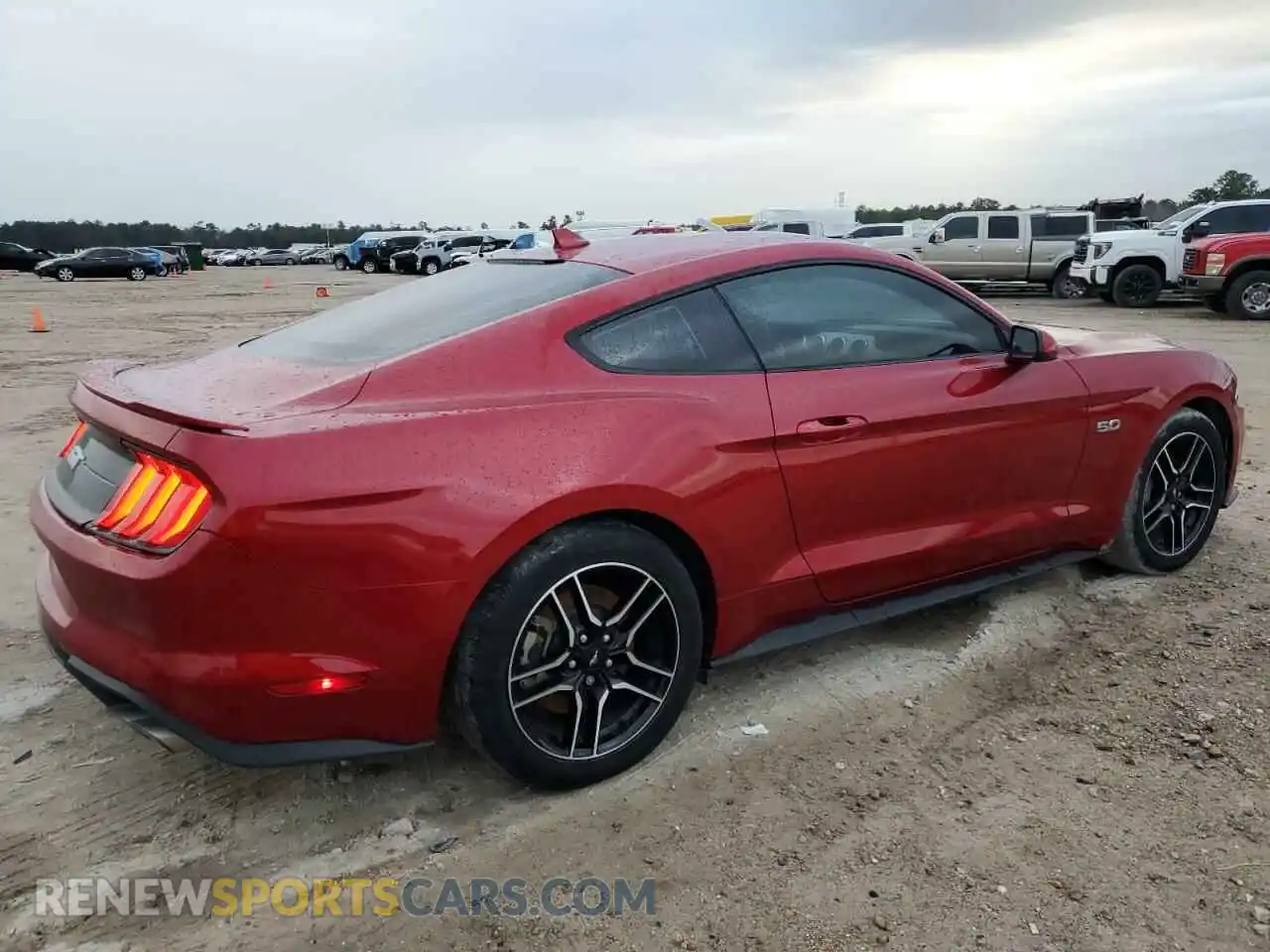 3 Photograph of a damaged car 1FA6P8CF9M5149848 FORD MUSTANG 2021