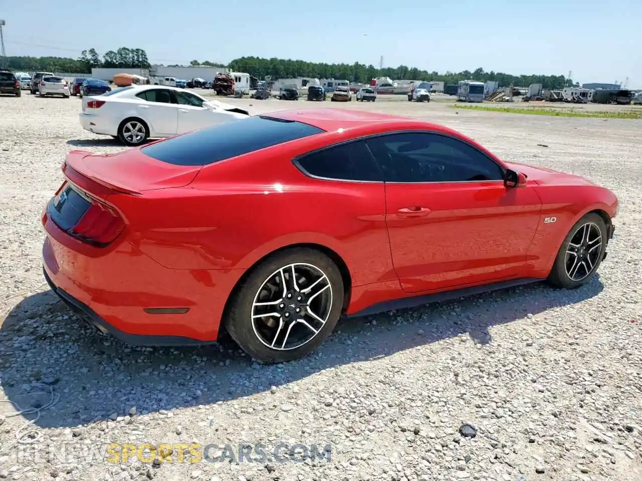 3 Photograph of a damaged car 1FA6P8CF9M5154290 FORD MUSTANG 2021