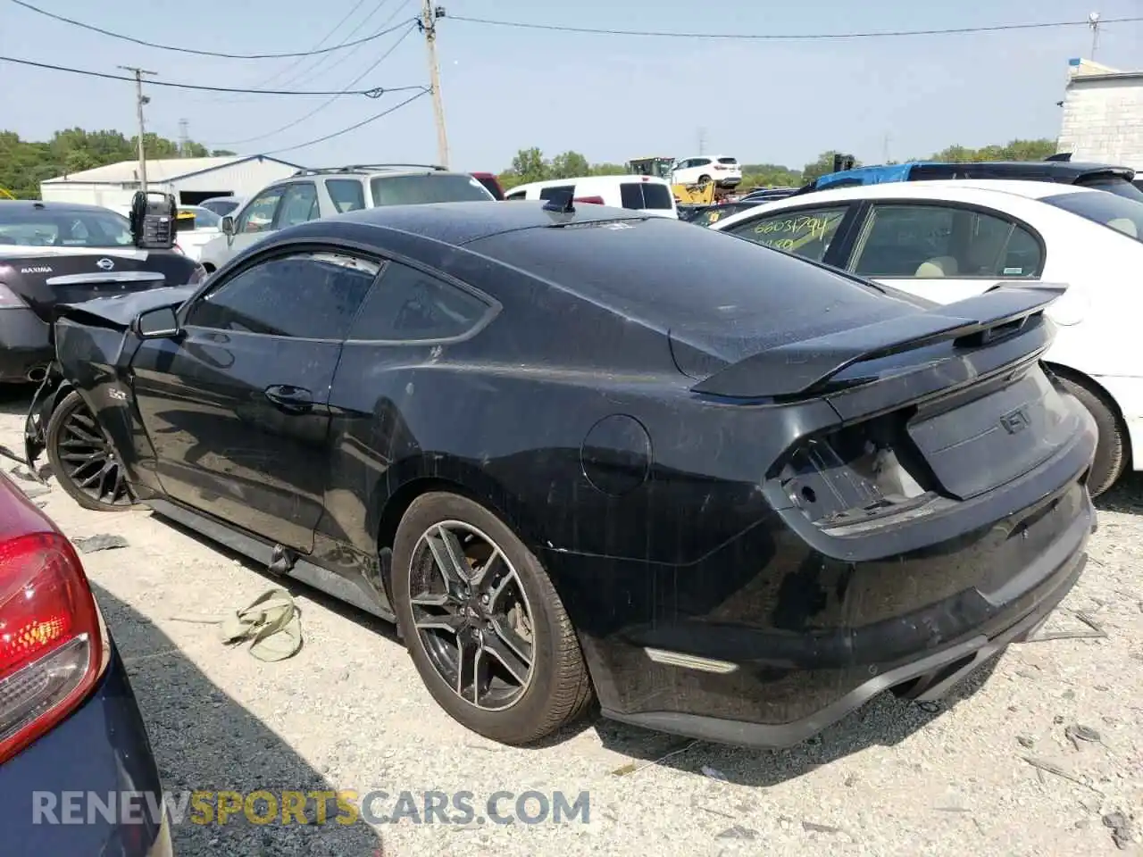2 Photograph of a damaged car 1FA6P8CFXM5114378 FORD MUSTANG 2021