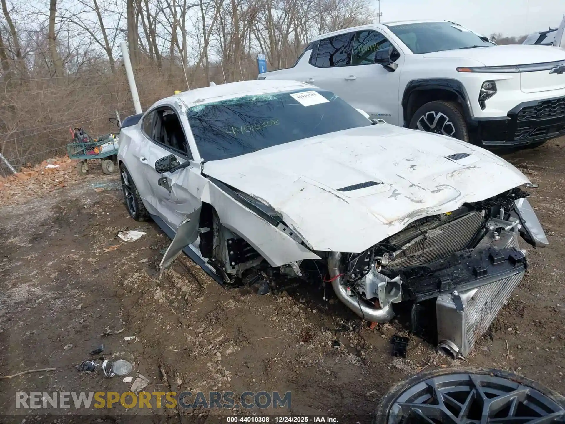 1 Photograph of a damaged car 1FA6P8CFXM5118964 FORD MUSTANG 2021