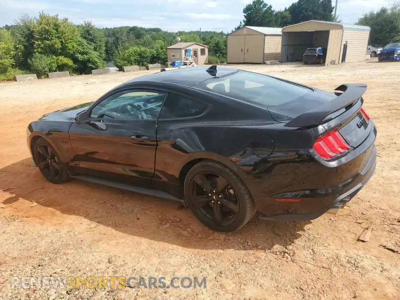 2 Photograph of a damaged car 1FA6P8CFXM5119144 FORD MUSTANG 2021