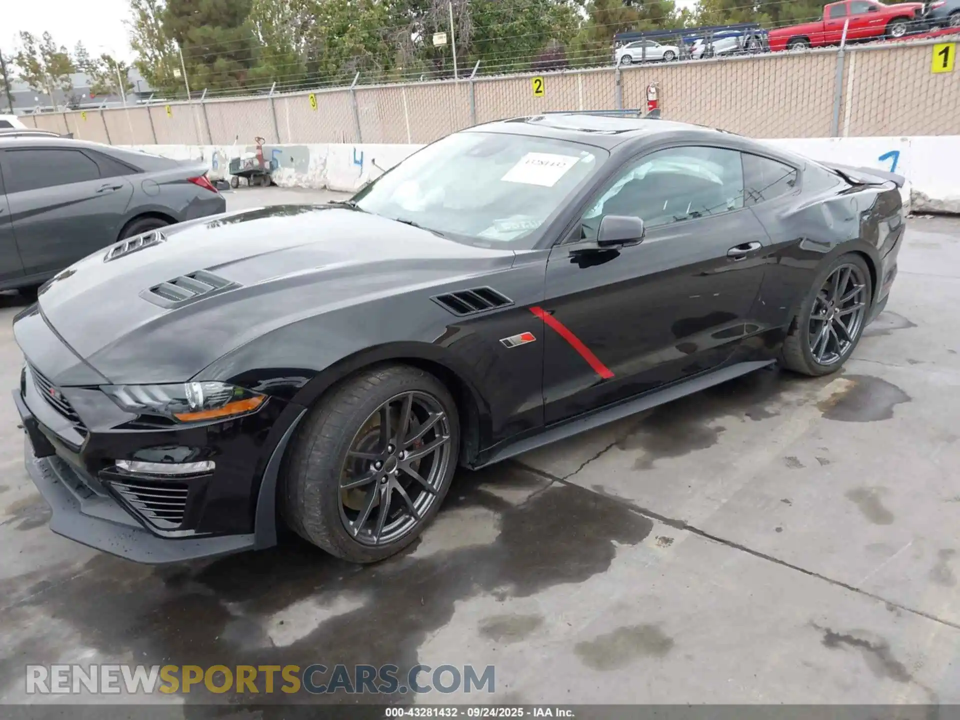 2 Photograph of a damaged car 1FA6P8CFXM5136459 FORD MUSTANG 2021