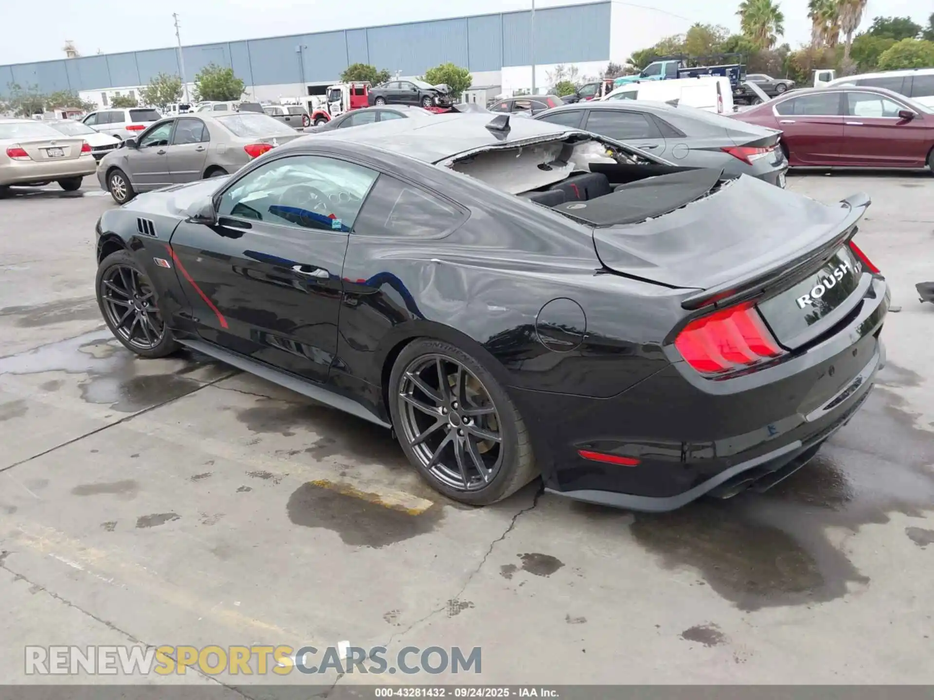 3 Photograph of a damaged car 1FA6P8CFXM5136459 FORD MUSTANG 2021