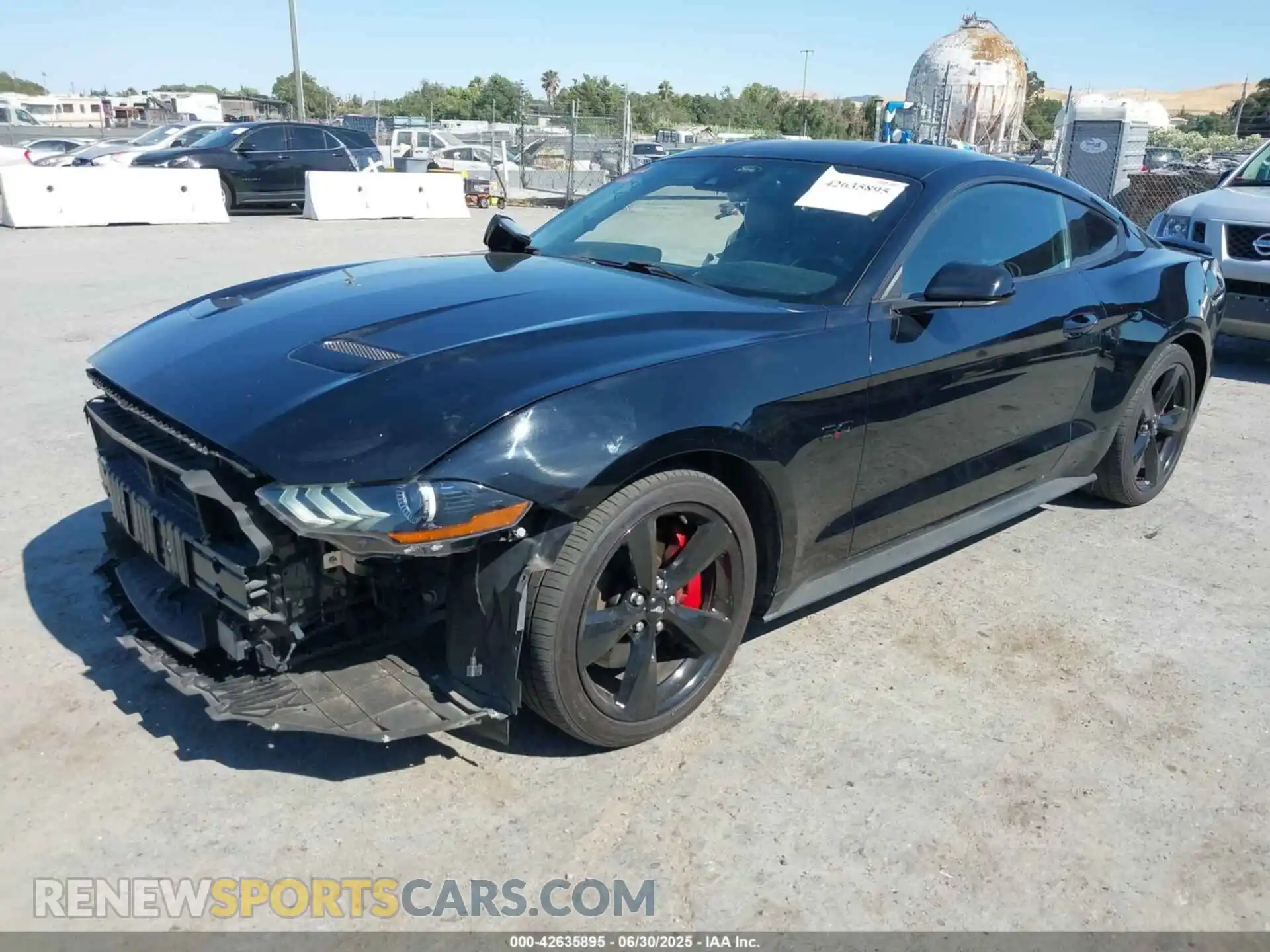 2 Photograph of a damaged car 1FA6P8CFXM5138390 FORD MUSTANG 2021