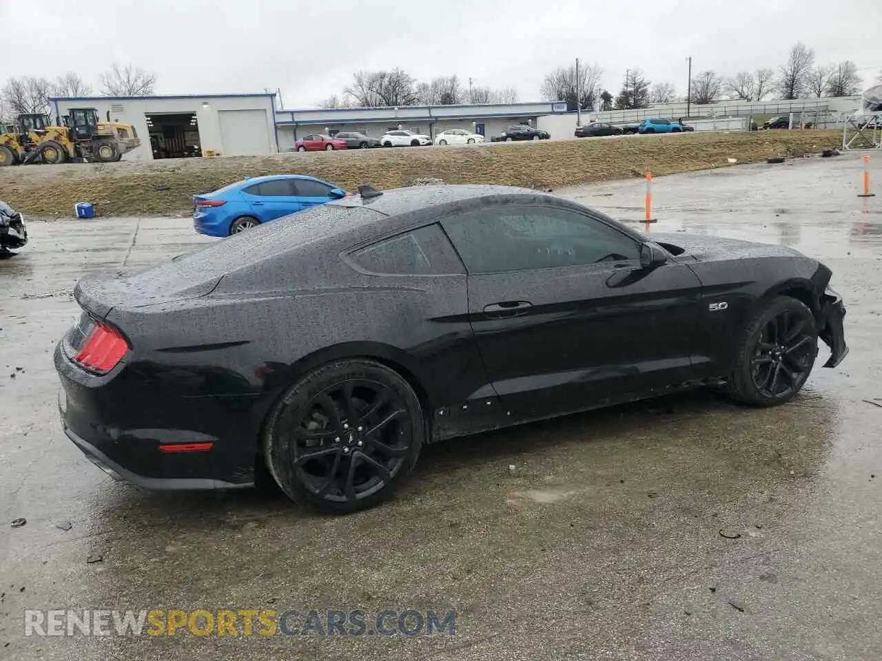 3 Photograph of a damaged car 1FA6P8CFXM5155920 FORD MUSTANG 2021