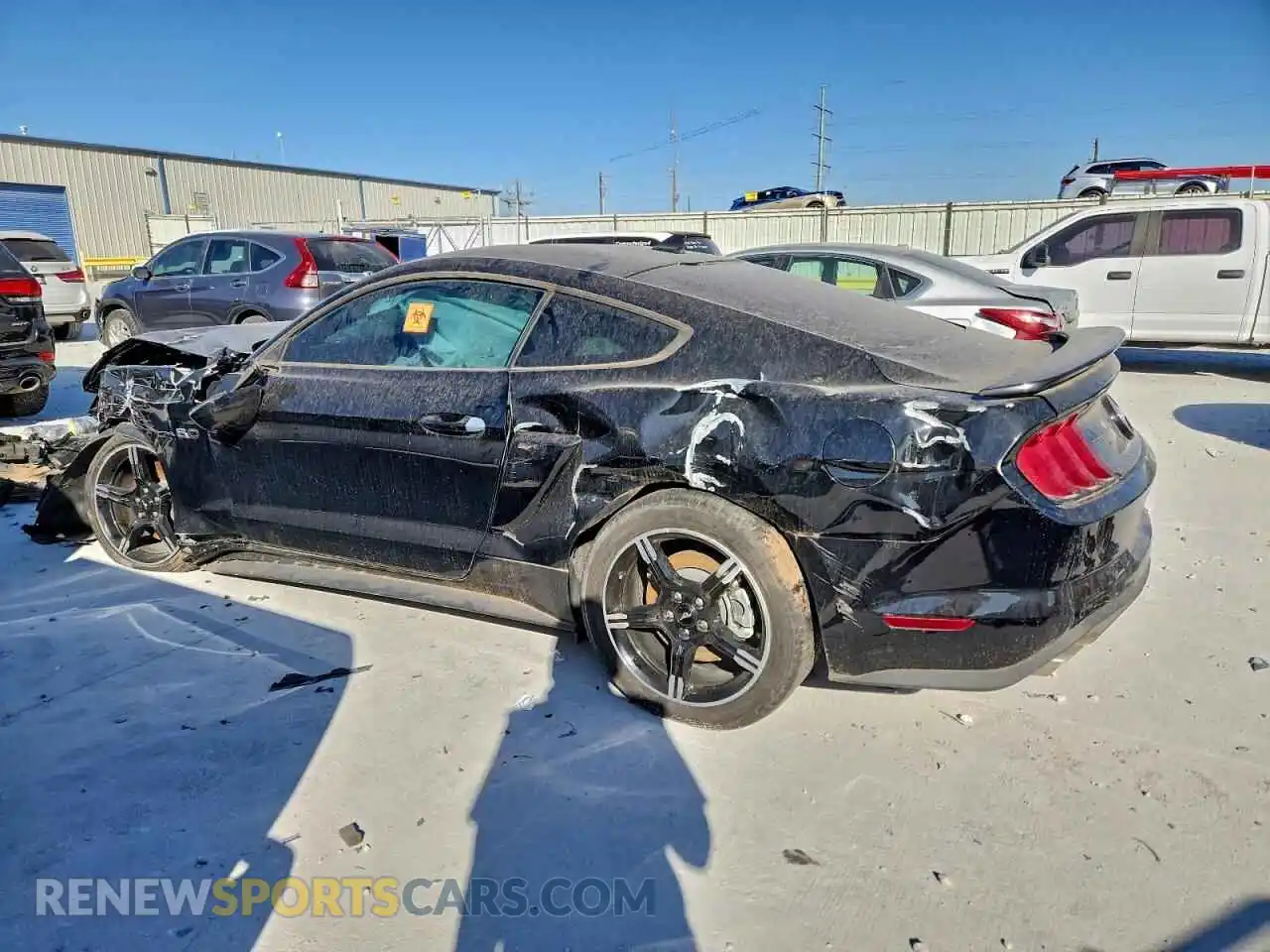 2 Photograph of a damaged car 1FA6P8CFXM5156338 FORD MUSTANG 2021