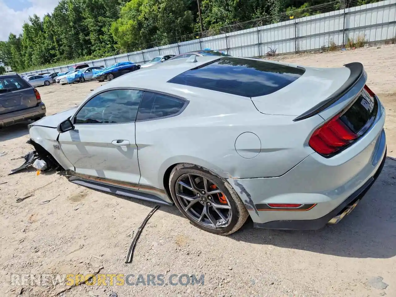 2 Photograph of a damaged car 1FA6P8R07M5553508 FORD MUSTANG 2021