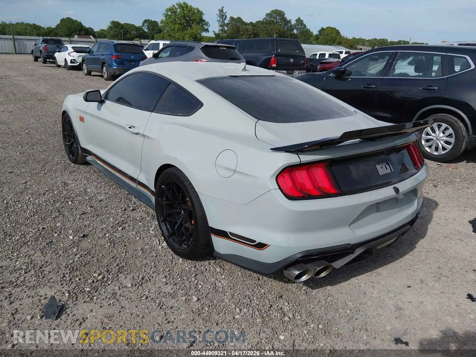 3 Photograph of a damaged car 1FA6P8R07M5555579 FORD MUSTANG 2021