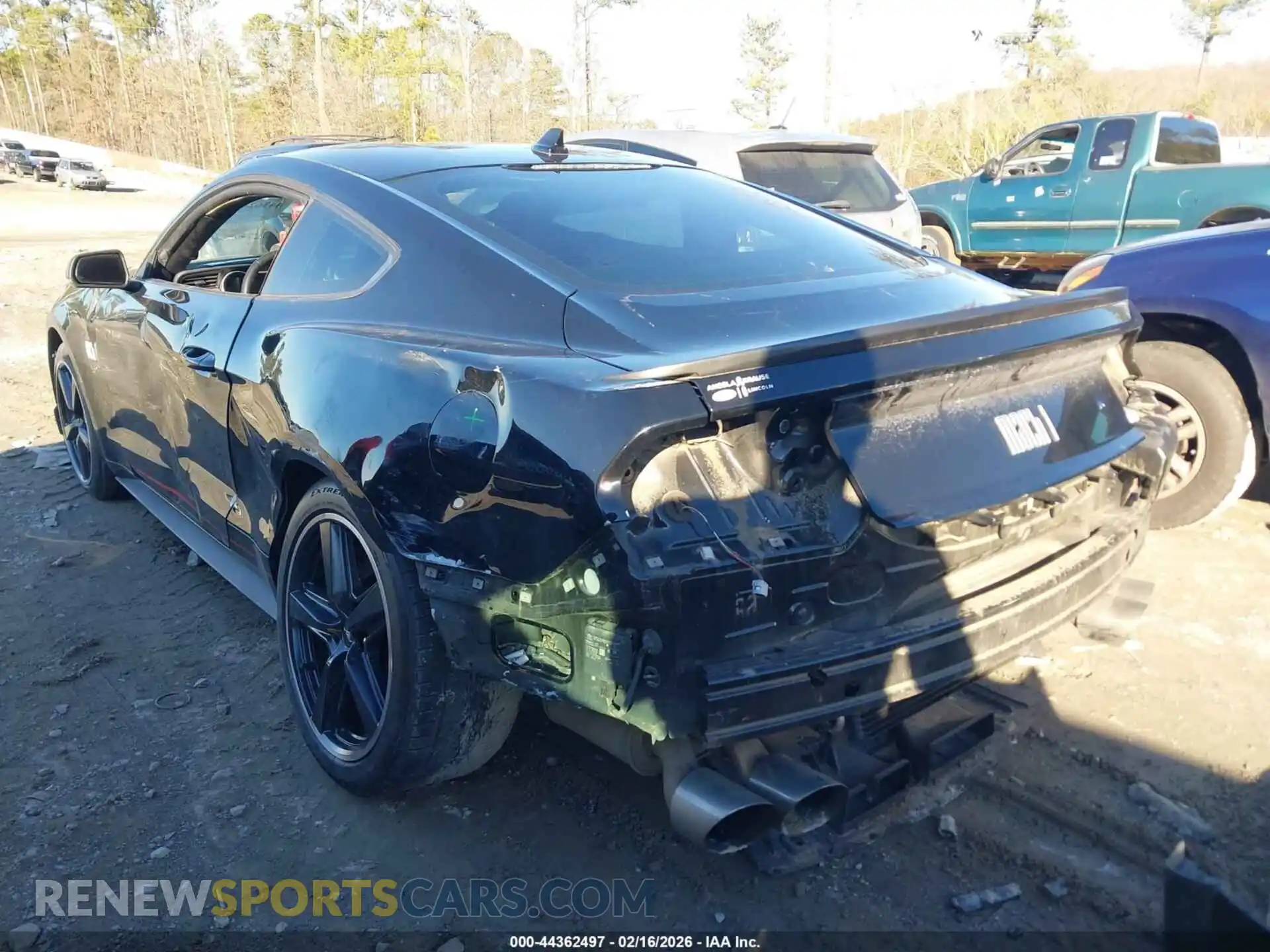 3 Photograph of a damaged car 1FA6P8R09M5555132 FORD MUSTANG 2021