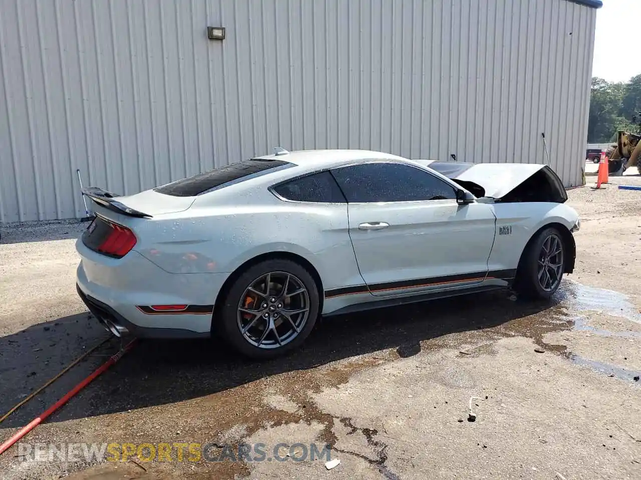 3 Photograph of a damaged car 1FA6P8R0XM5551168 FORD MUSTANG 2021