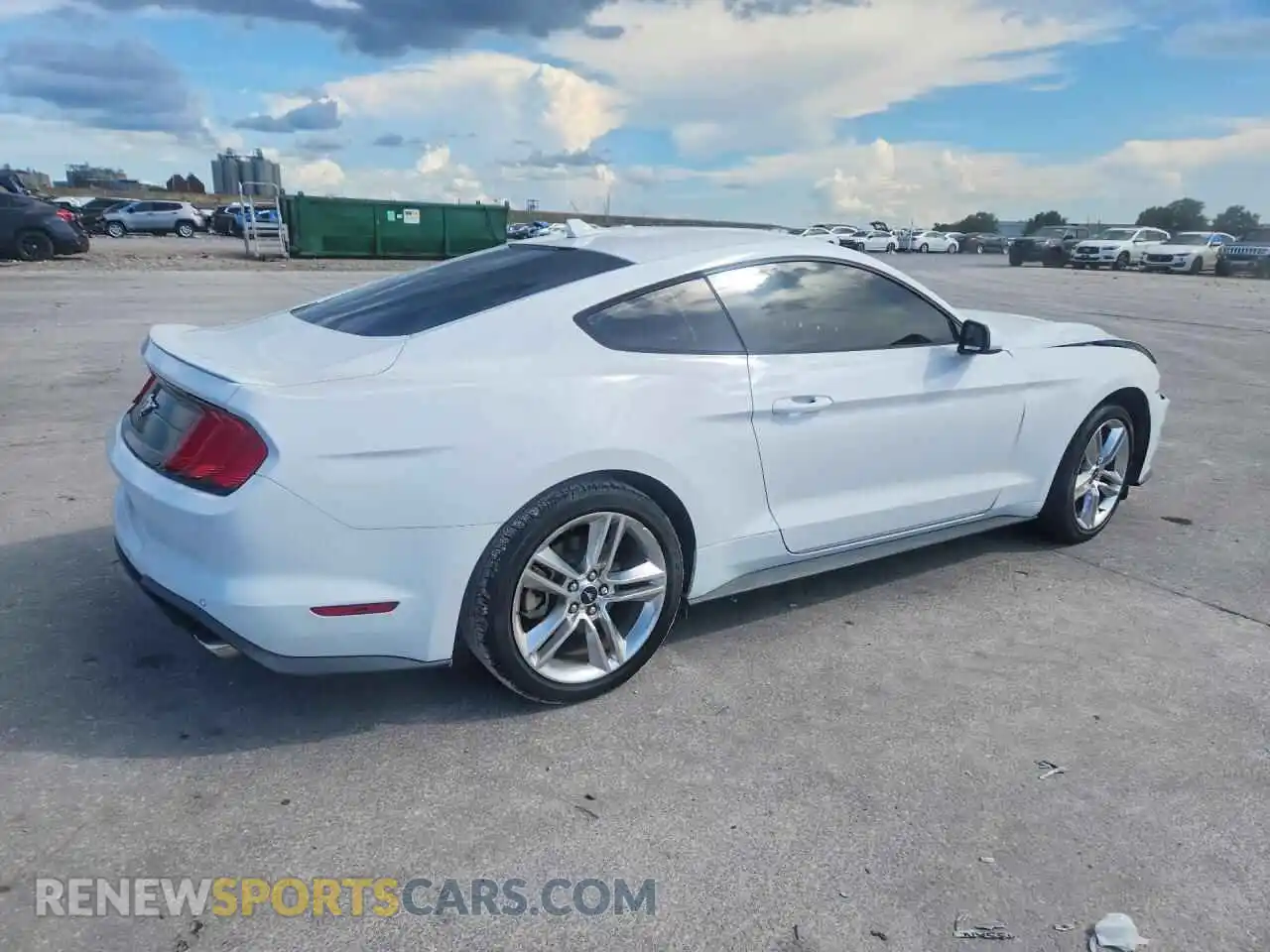 3 fotografías del automóvil dañado 1FA6P8TH0M5101057 FORD MUSTANG 2021