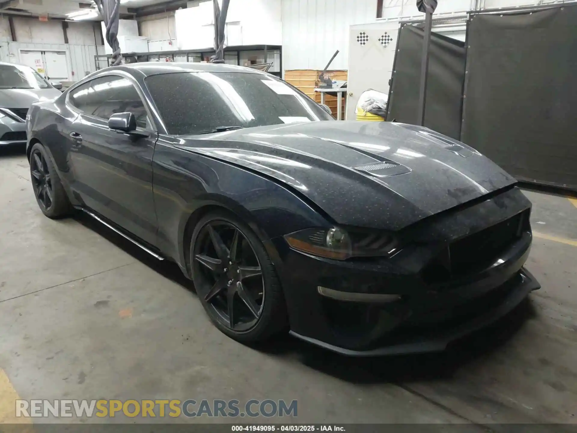 1 Фотография поврежденного автомобиля 1FA6P8TH0M5110017 FORD MUSTANG 2021