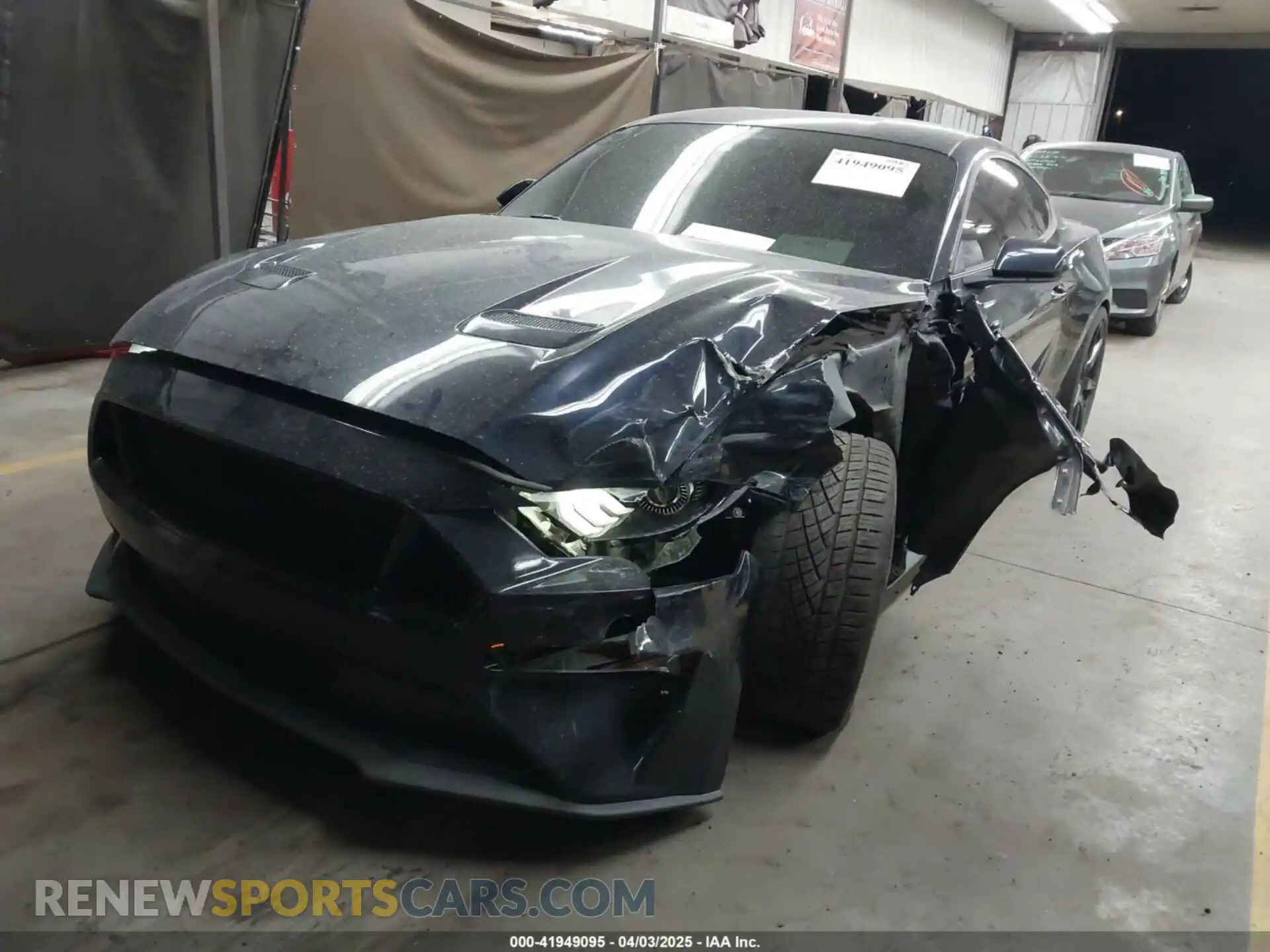 2 Фотография поврежденного автомобиля 1FA6P8TH0M5110017 FORD MUSTANG 2021