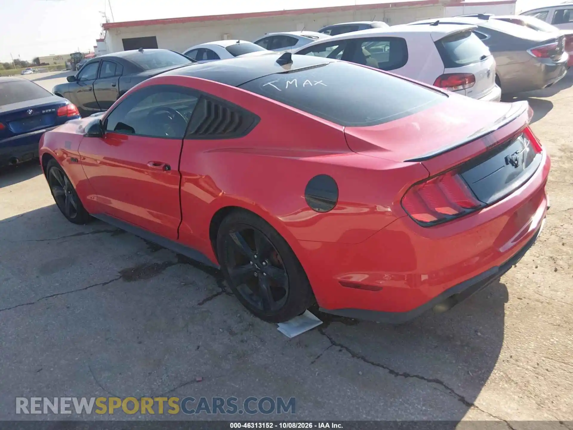 3 Photograph of a damaged car 1FA6P8TH0M5125553 FORD MUSTANG 2021